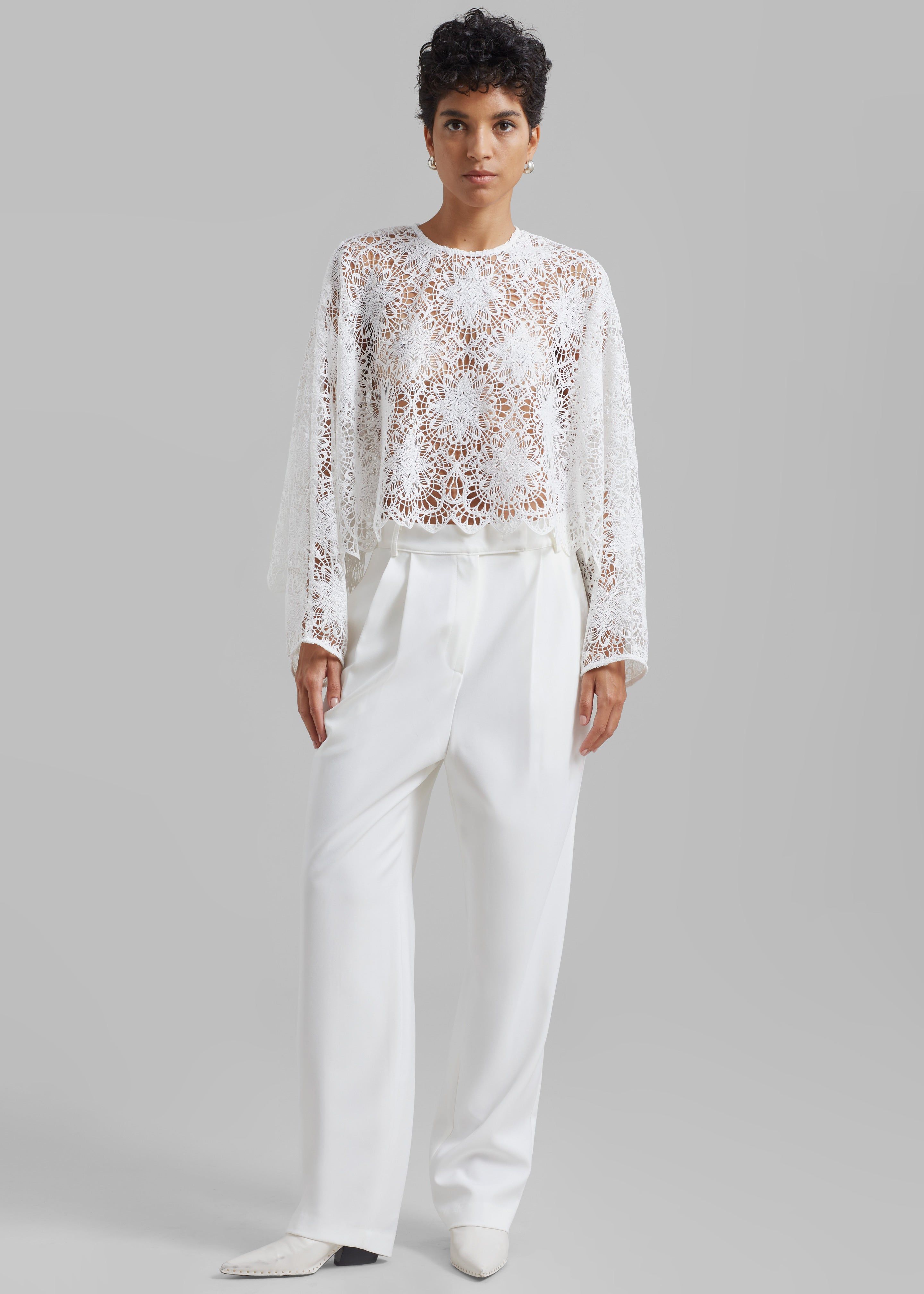 Beaufille Kubrick Blouse - Ivory sold by Frankie Shop product image thumbnail 3