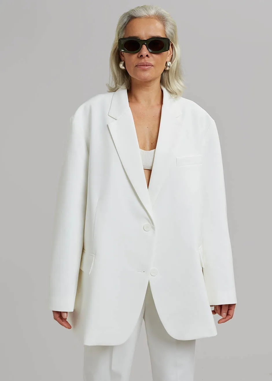 Bea Blazer - White sold by Frankie Shop product image thumbnail 5