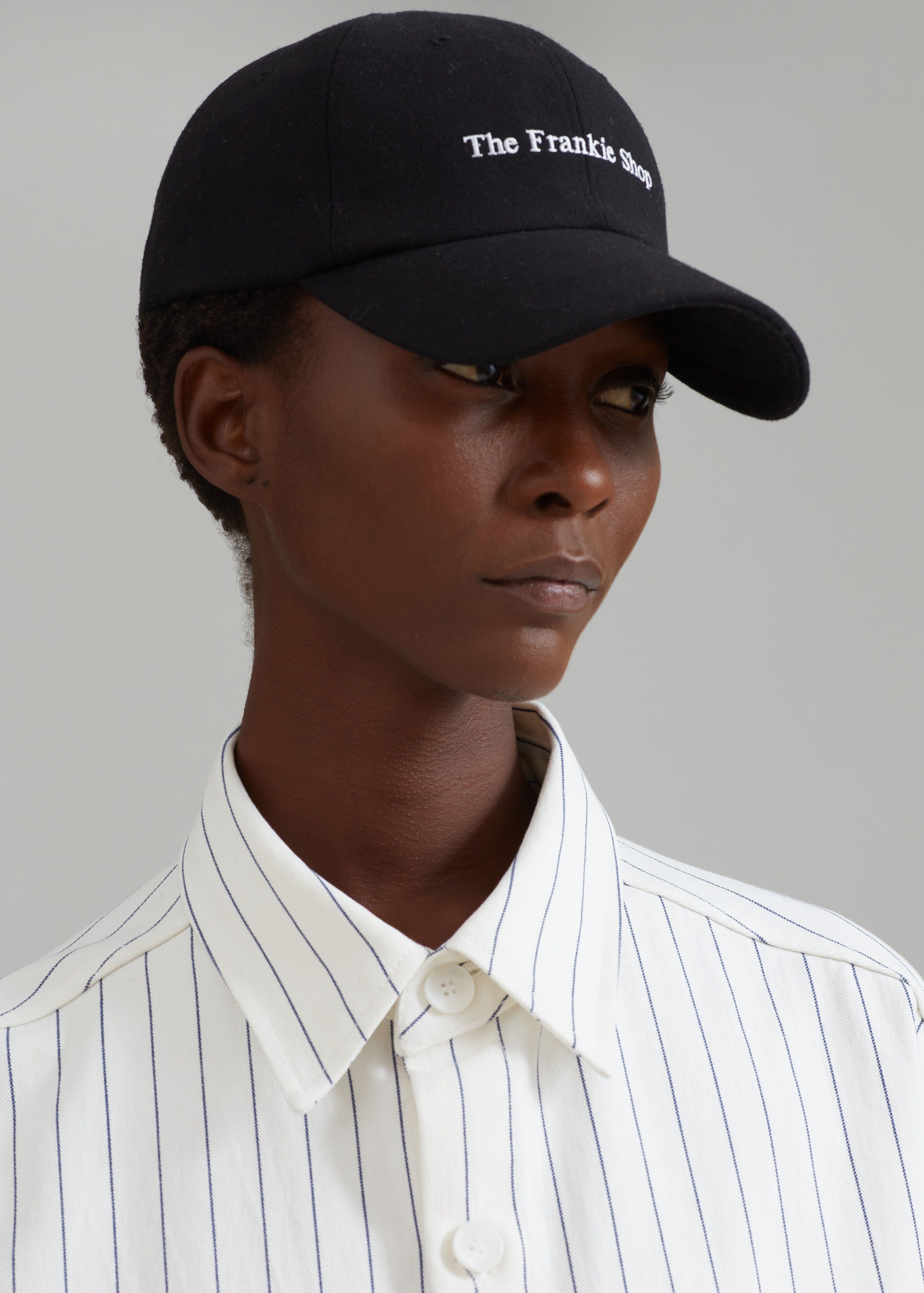 TFS Flannel Baseball Cap - Black sold by Frankie Shop product image thumbnail 3