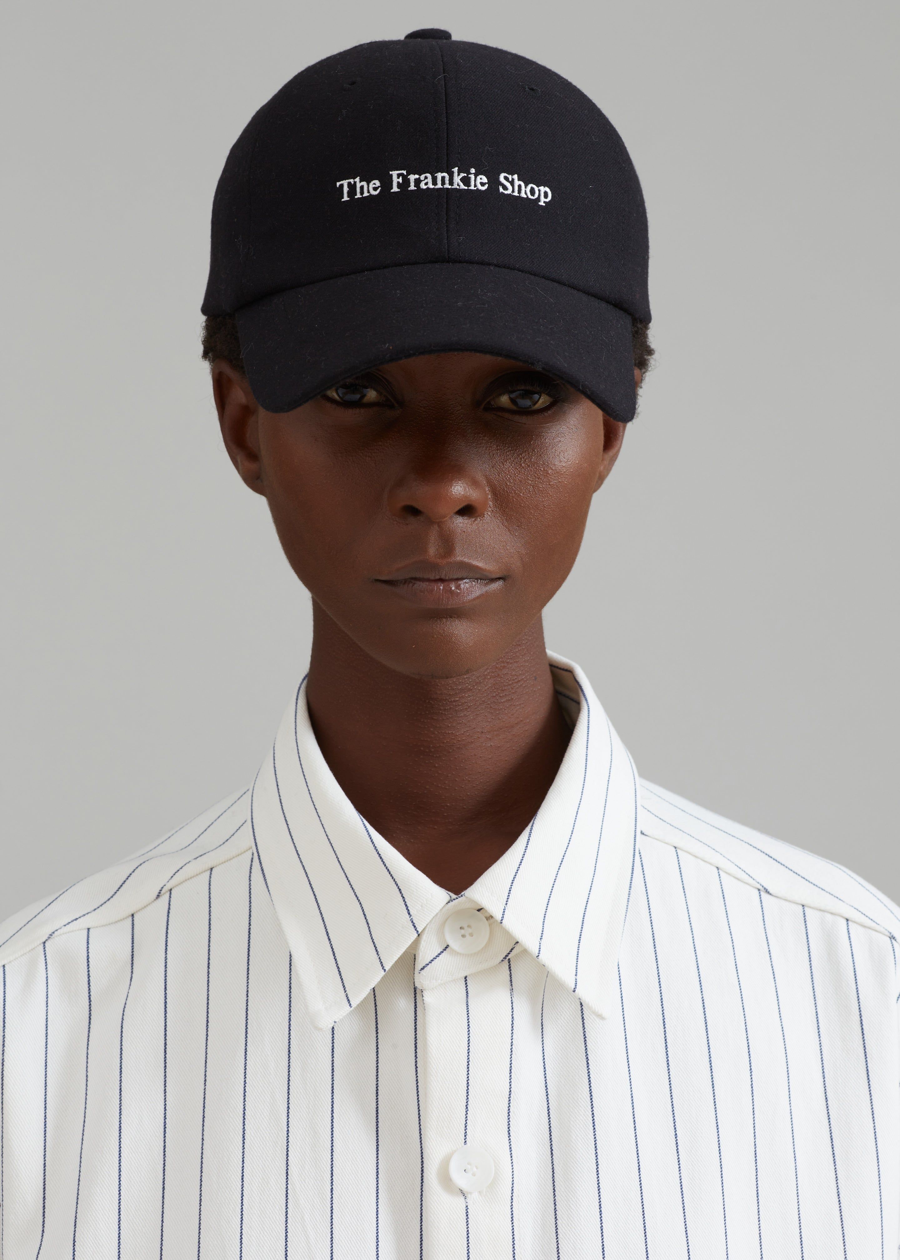 TFS Flannel Baseball Cap - Black sold by Frankie Shop product image thumbnail 2