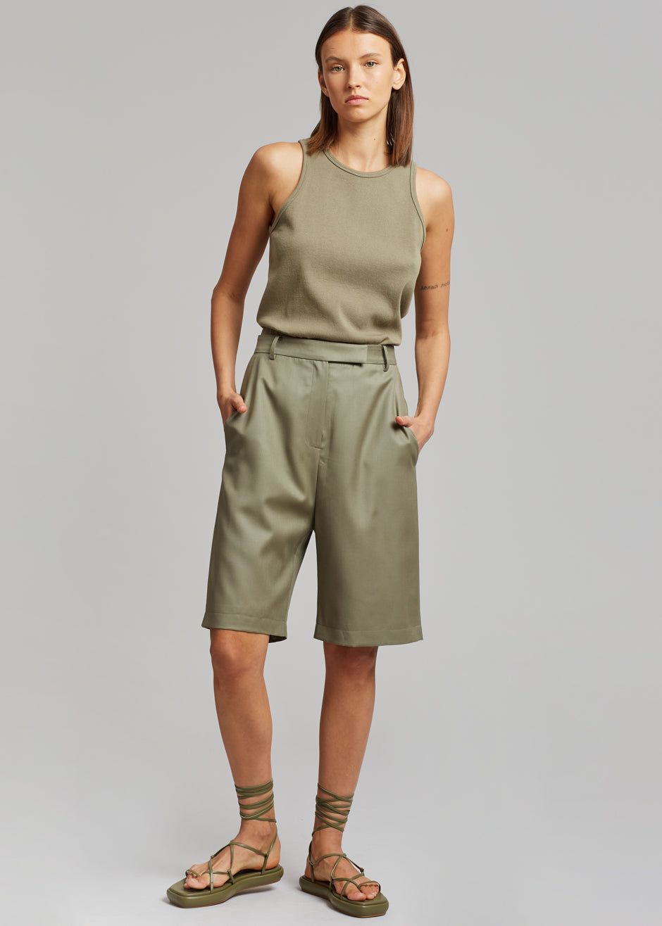 Irina Slit Pants - Olive sold by Frankie Shop product image thumbnail 4
