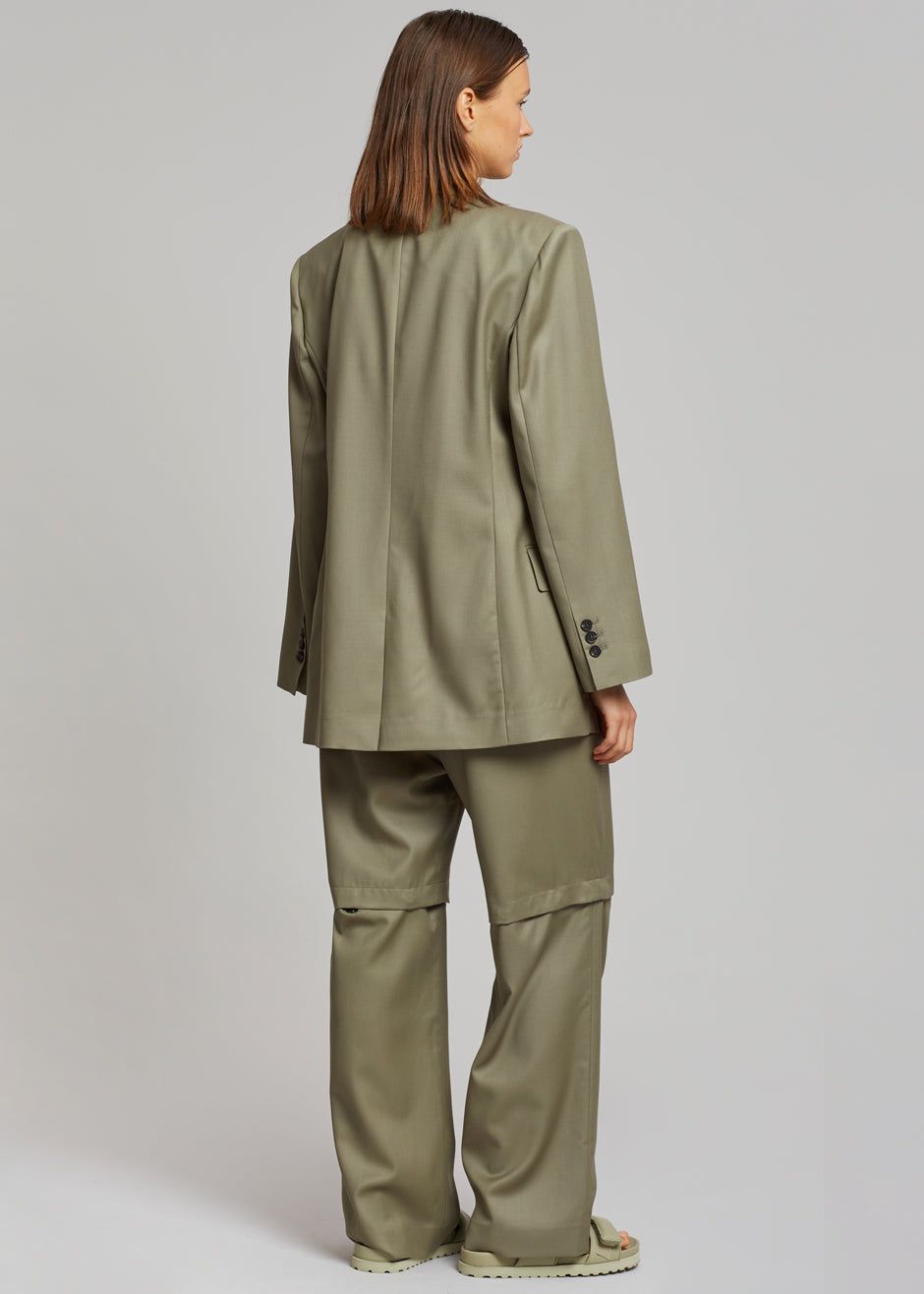 Irina Slit Pants - Olive sold by Frankie Shop product image thumbnail 9