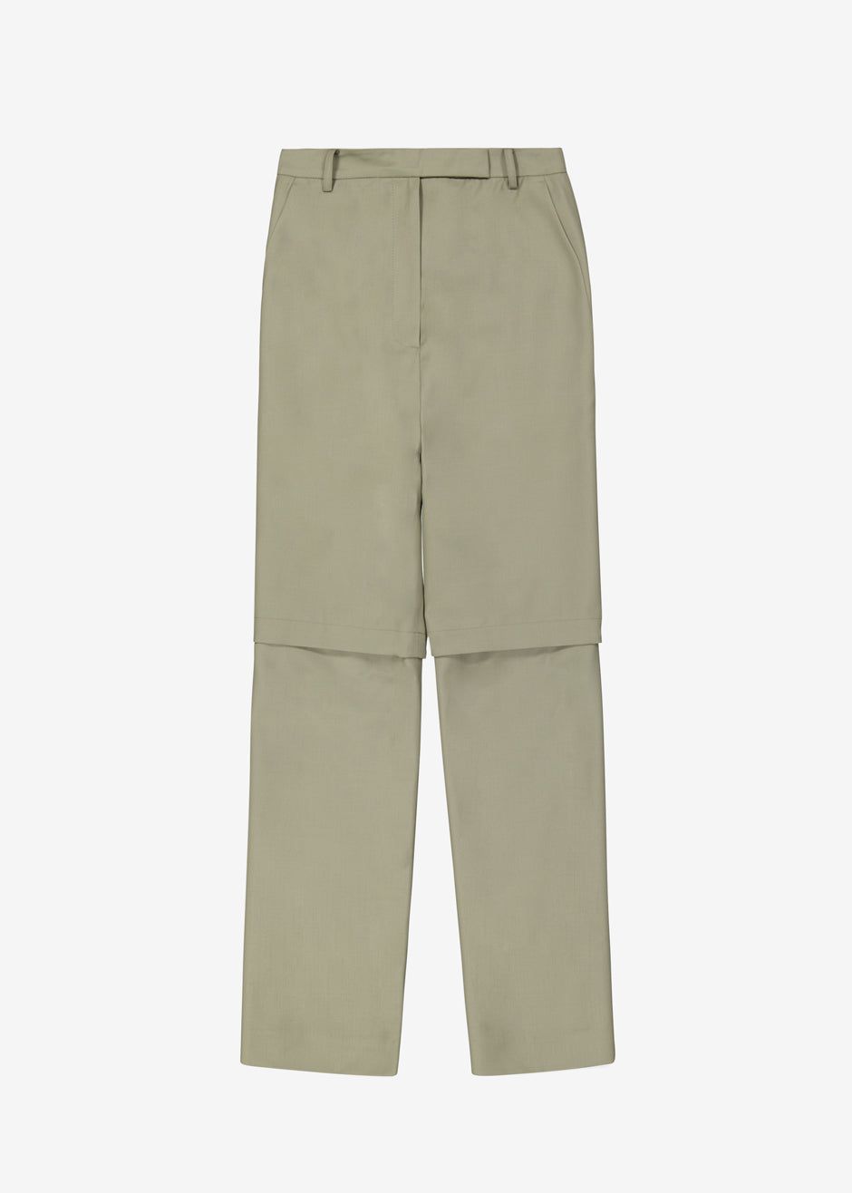 Irina Slit Pants - Olive sold by Frankie Shop product image thumbnail 10