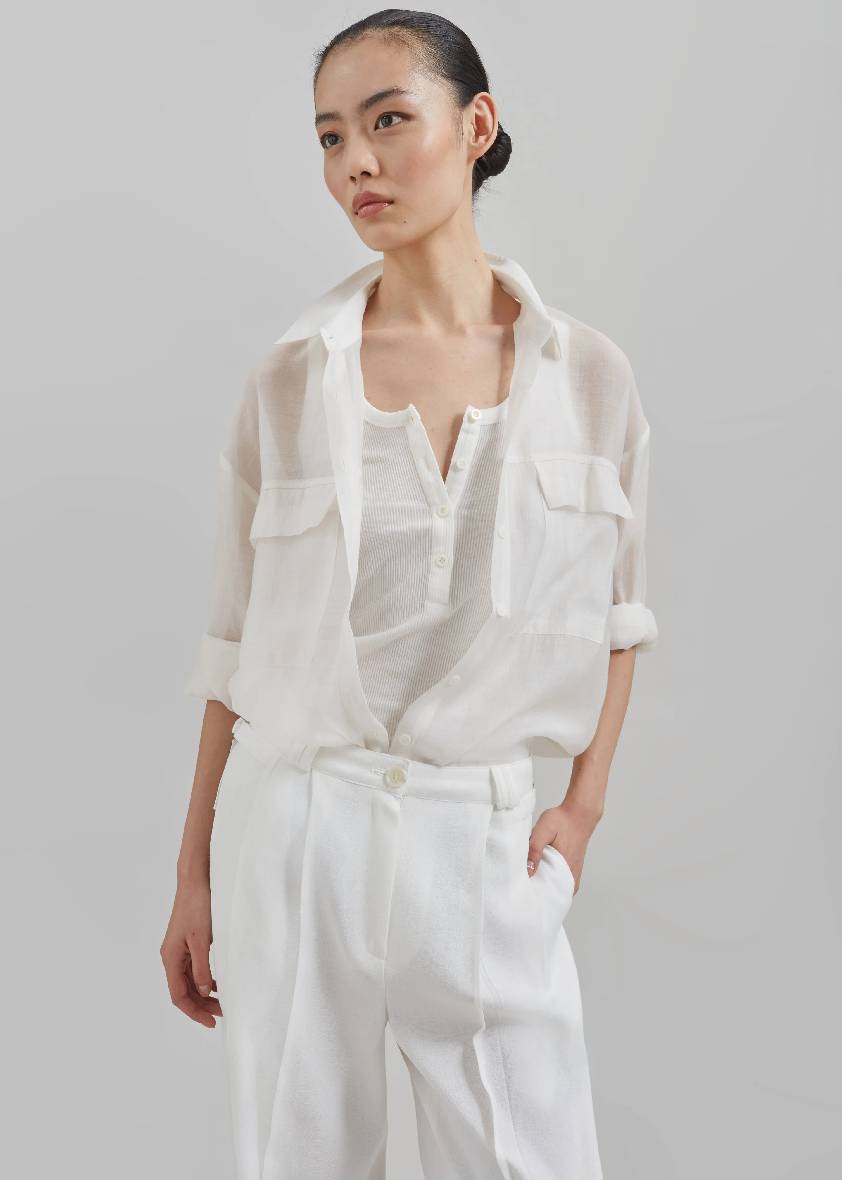 The Garment Bella Wool Tank - Cream sold by Frankie Shop product image thumbnail 4