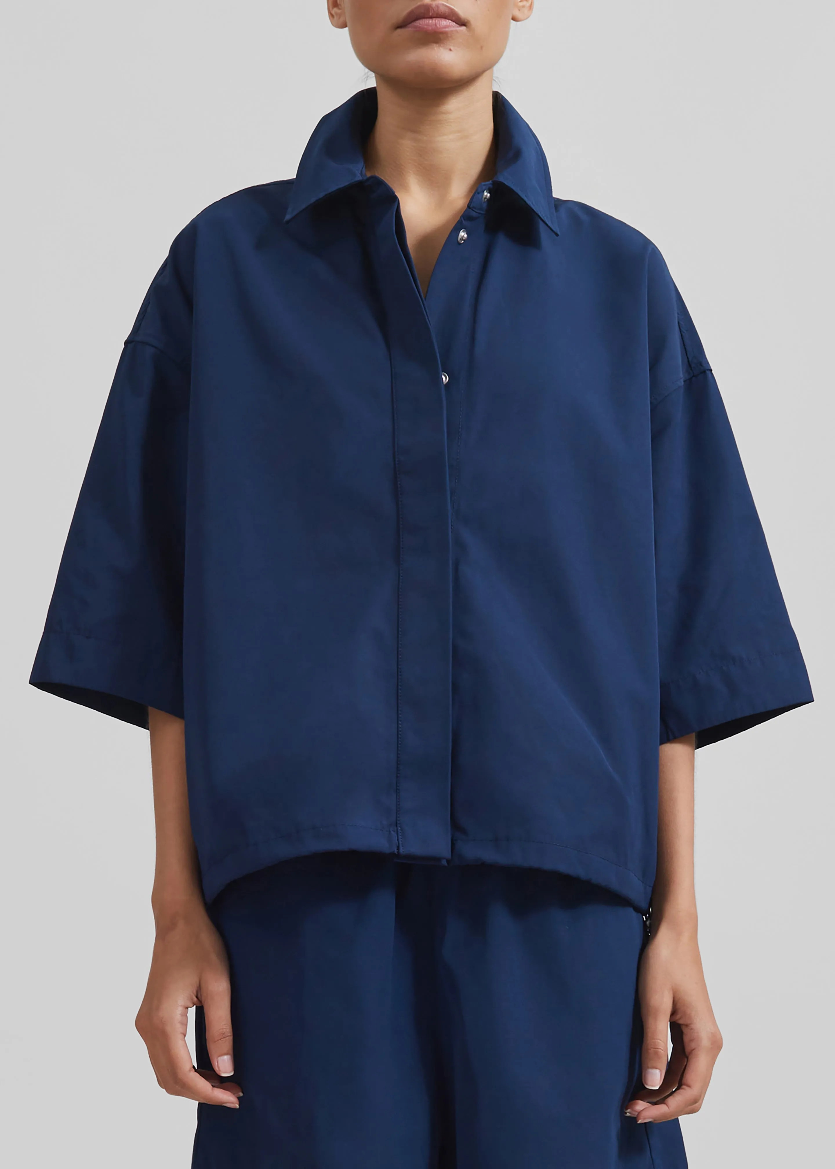 Samsøe Samsøe Salulu Shirt - Pageant Blue sold by Frankie Shop product image thumbnail 3