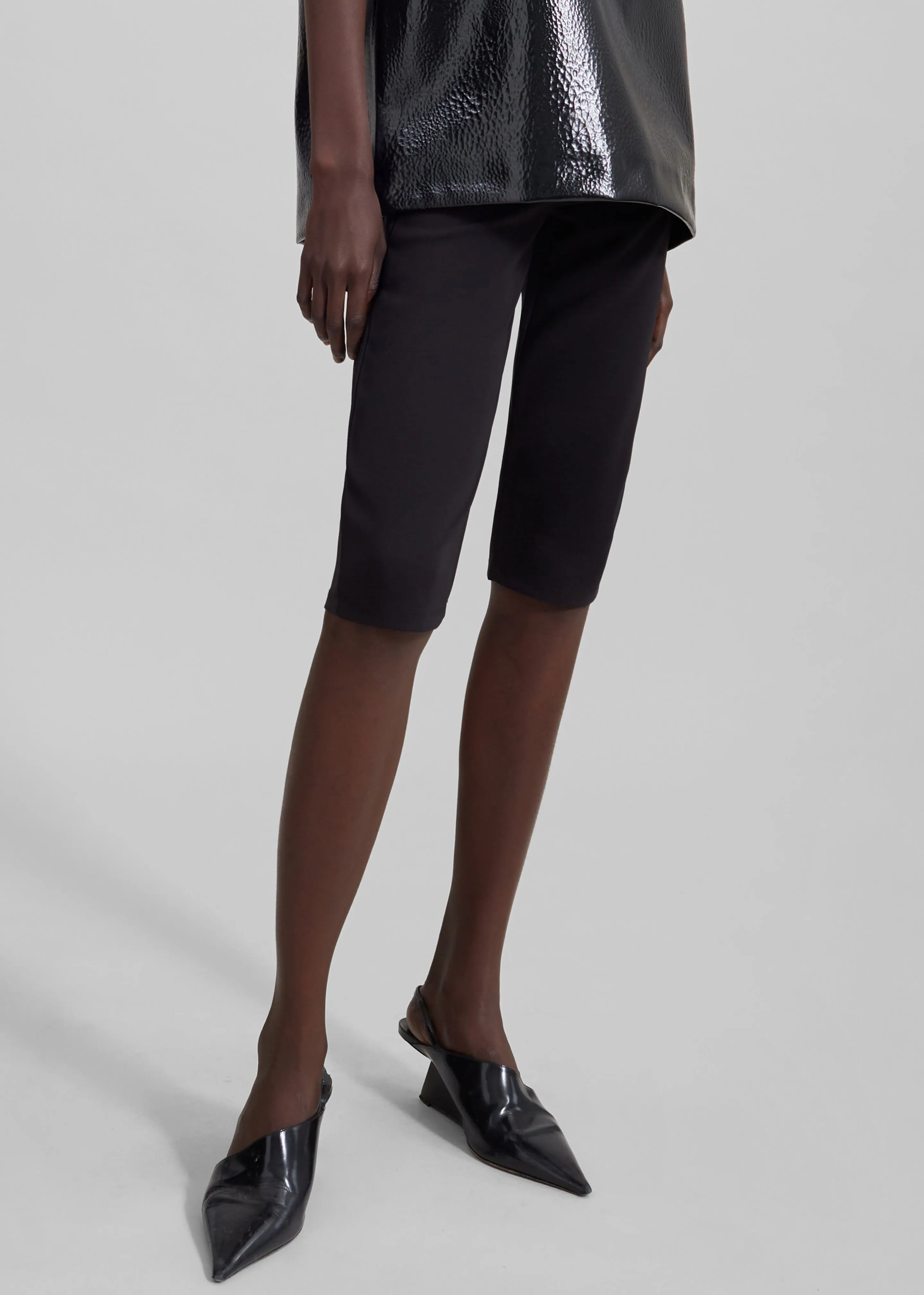 Desara Capri Leggings - Black sold by Frankie Shop product image thumbnail 3