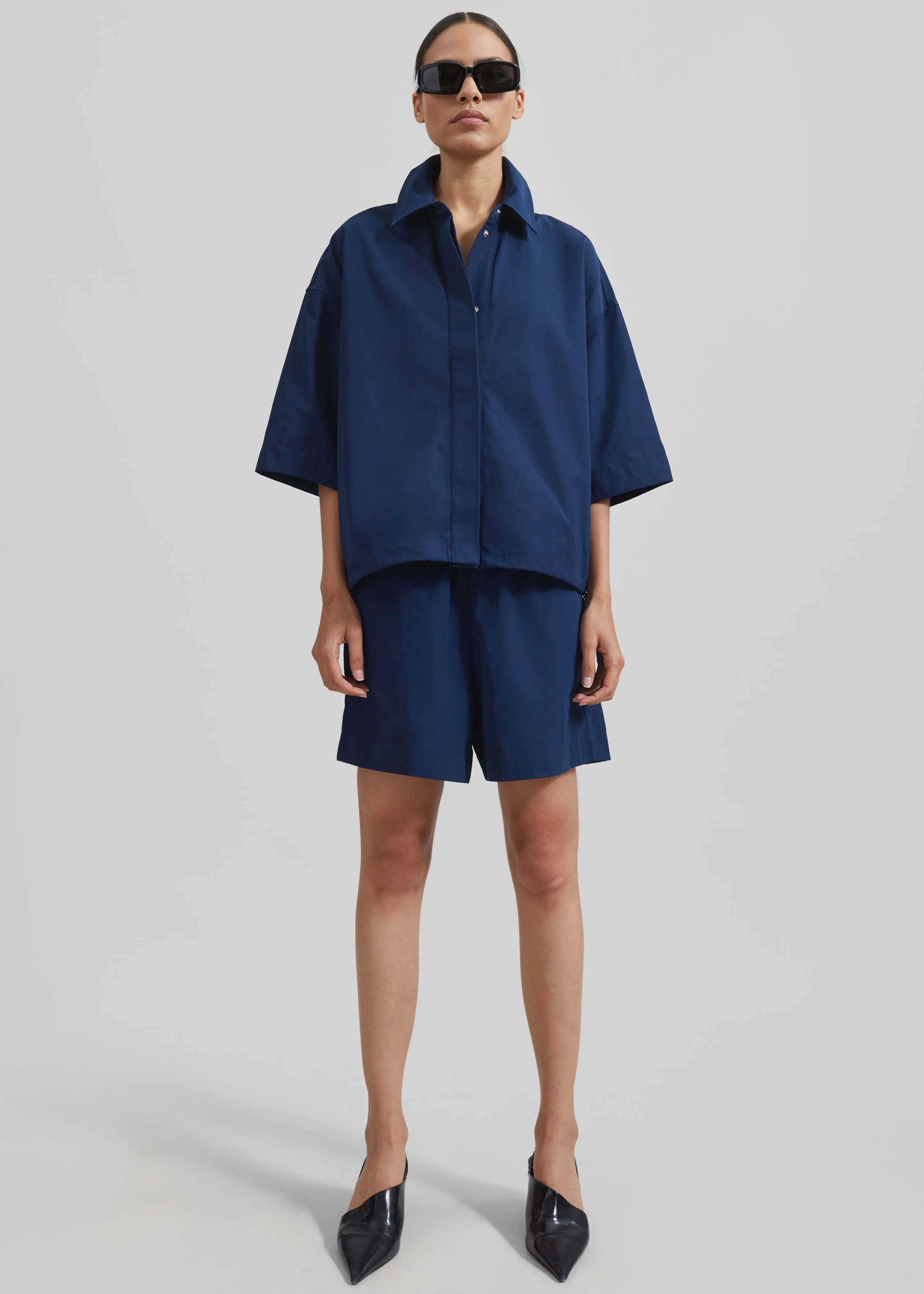 Samsøe Samsøe Salulu Shirt - Pageant Blue sold by Frankie Shop product image thumbnail 2