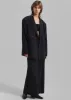 Allison Double Breasted Blazer - Black sold by Frankie Shop