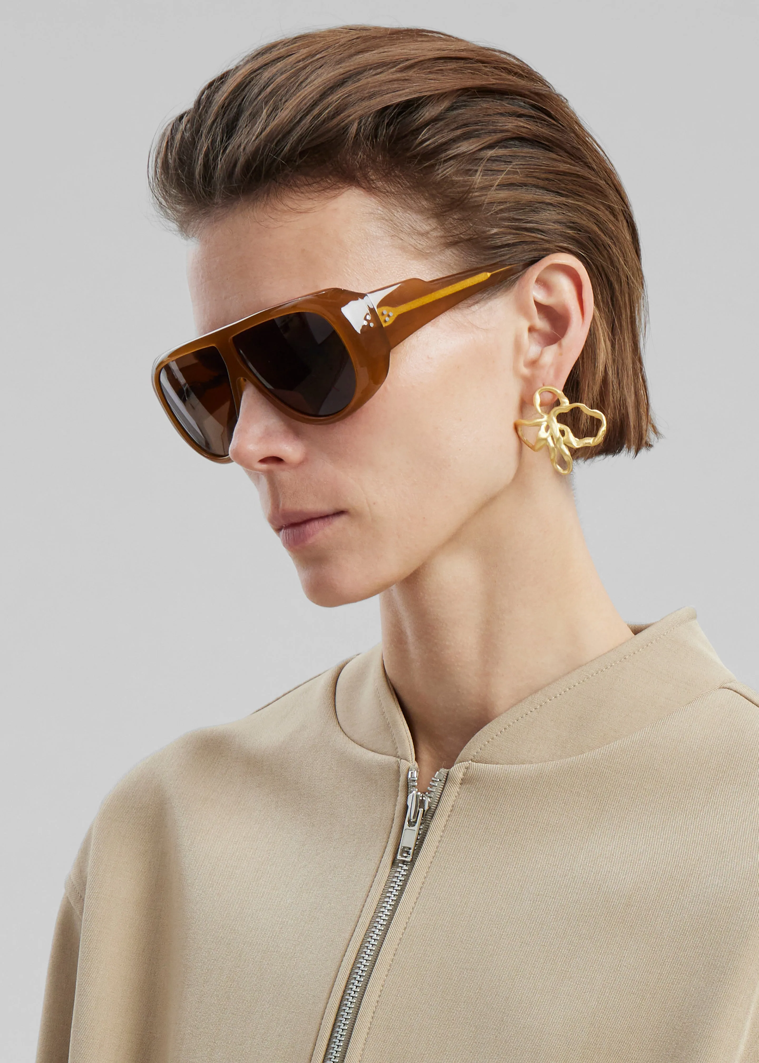 Completedworks The Past Within The Present Earrings - Gold Plated sold by Frankie Shop product image thumbnail 2