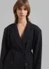 Allison Double Breasted Blazer - Black sold by Frankie Shop