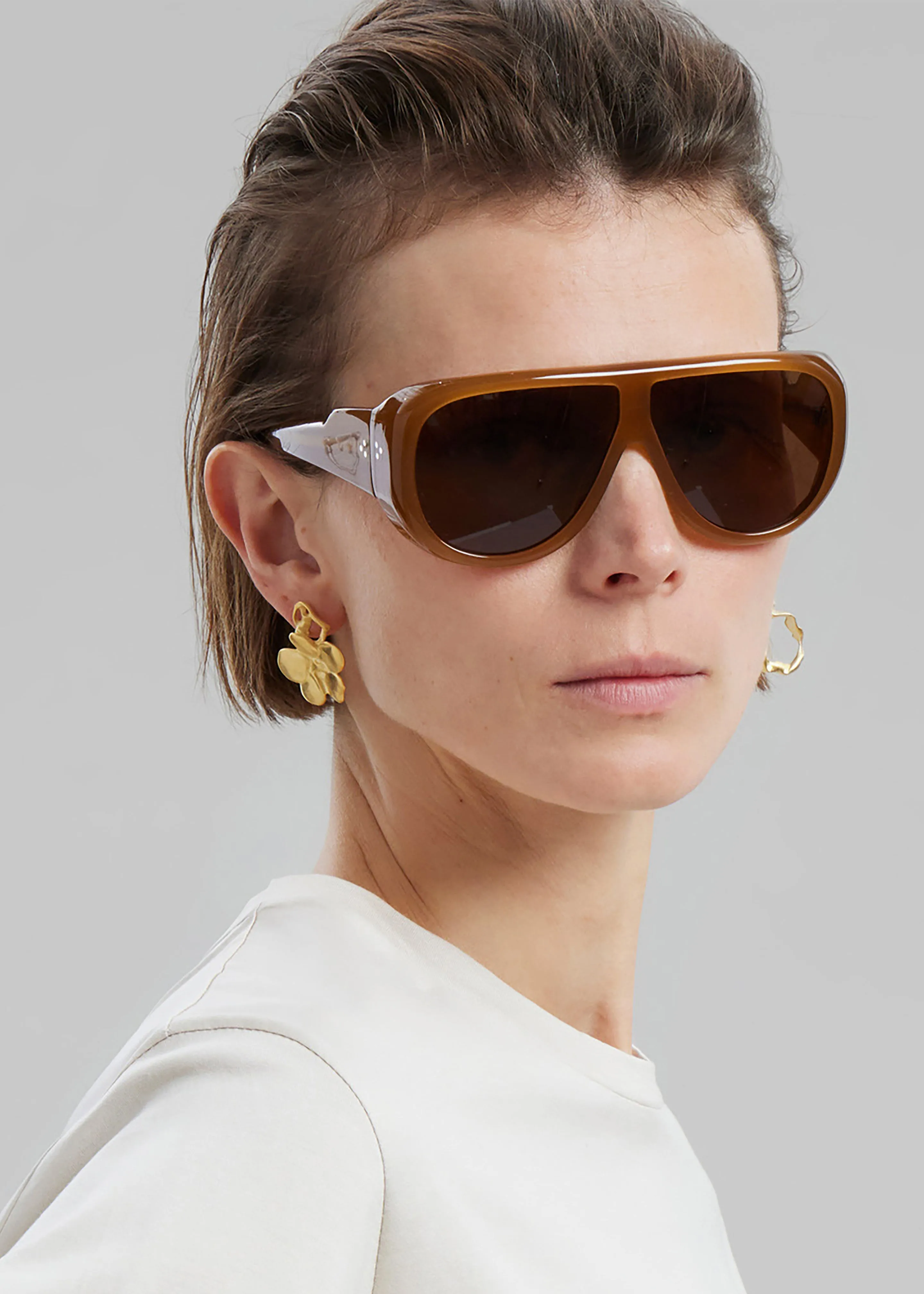 Completedworks The Past Within The Present Earrings - Gold Plated sold by Frankie Shop product image thumbnail 4