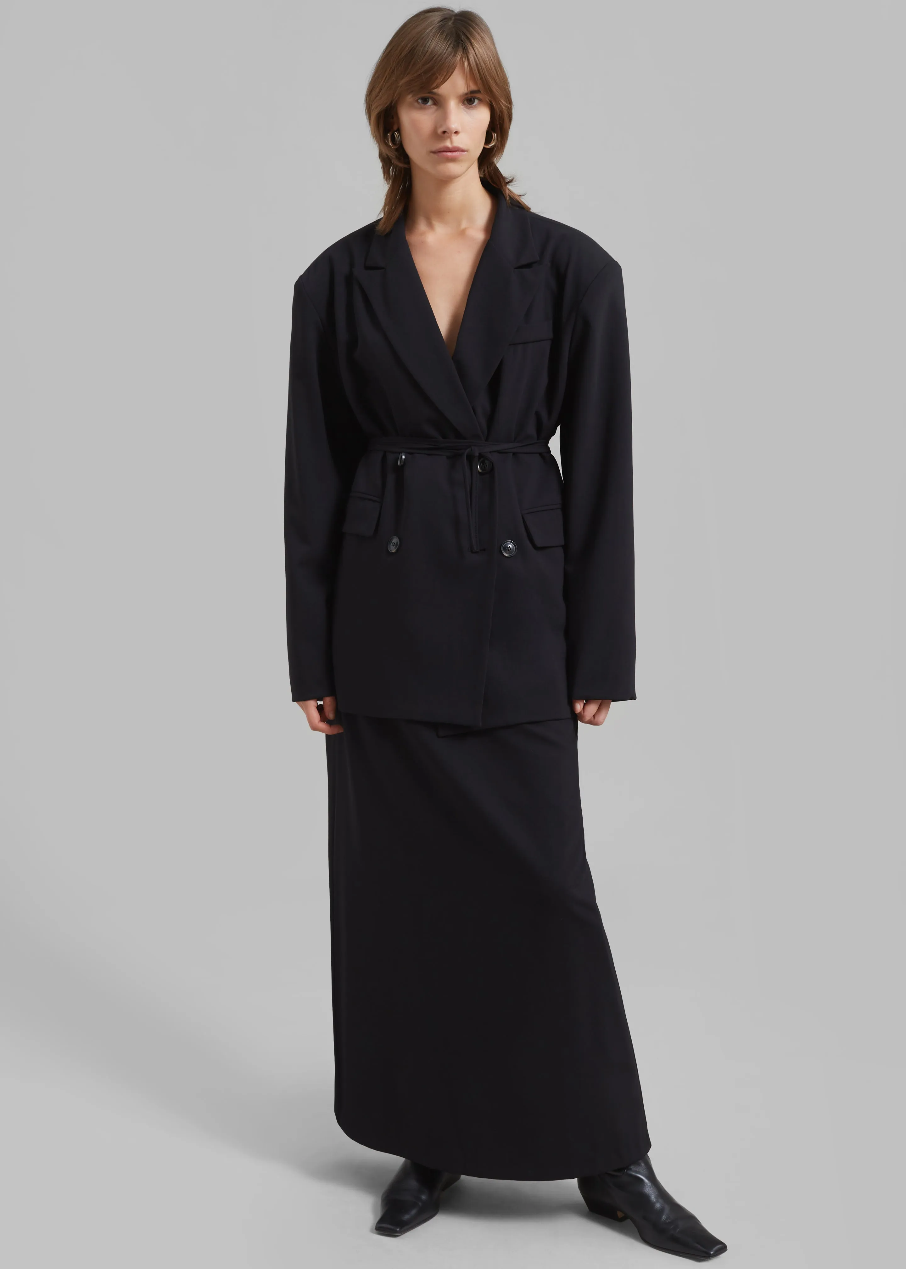 Allison Double Breasted Blazer - Black sold by Frankie Shop product image thumbnail 5