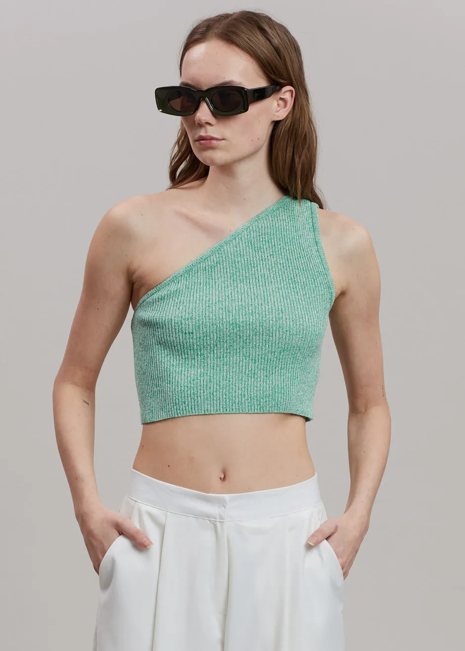 Naur One Shoulder Top - Green sold by Frankie Shop product image thumbnail 3
