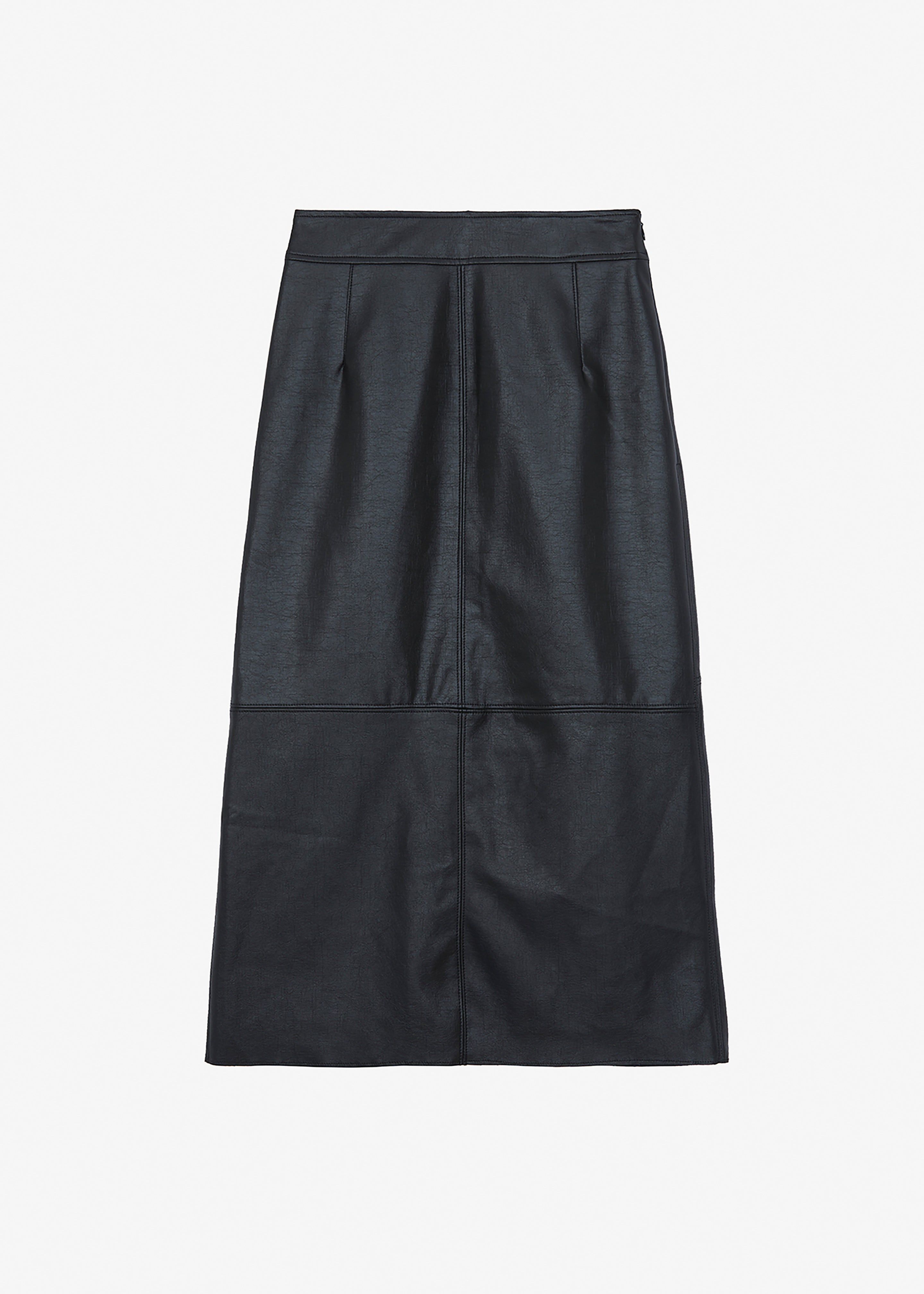 Manyne Faux Leather Pencil Skirt - Black sold by Frankie Shop product image thumbnail 10