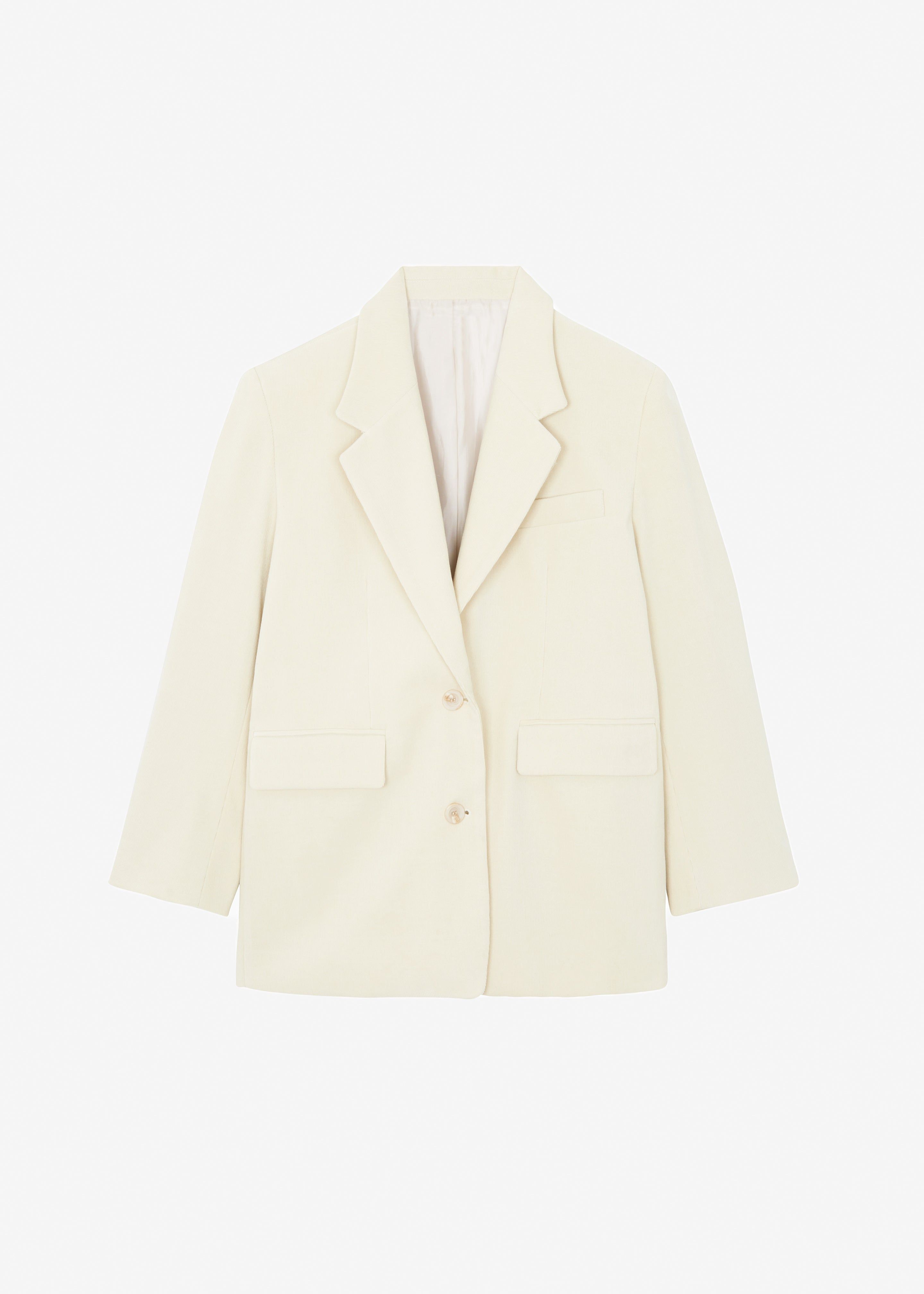 Dany Corduroy Blazer - Cream sold by Frankie Shop product image thumbnail 9