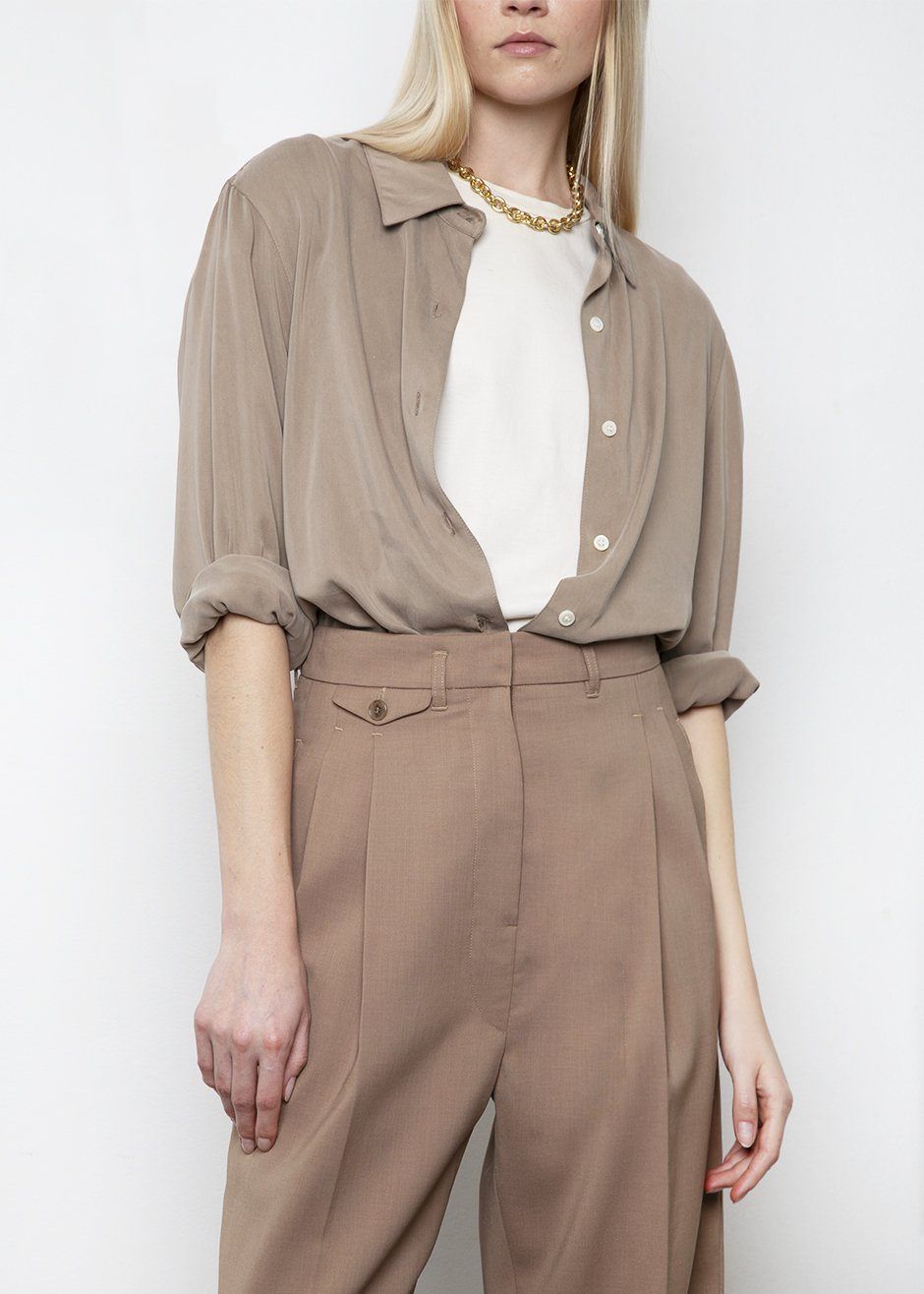 Pernille Boy Pants - Brown sold by Frankie Shop product image thumbnail 2