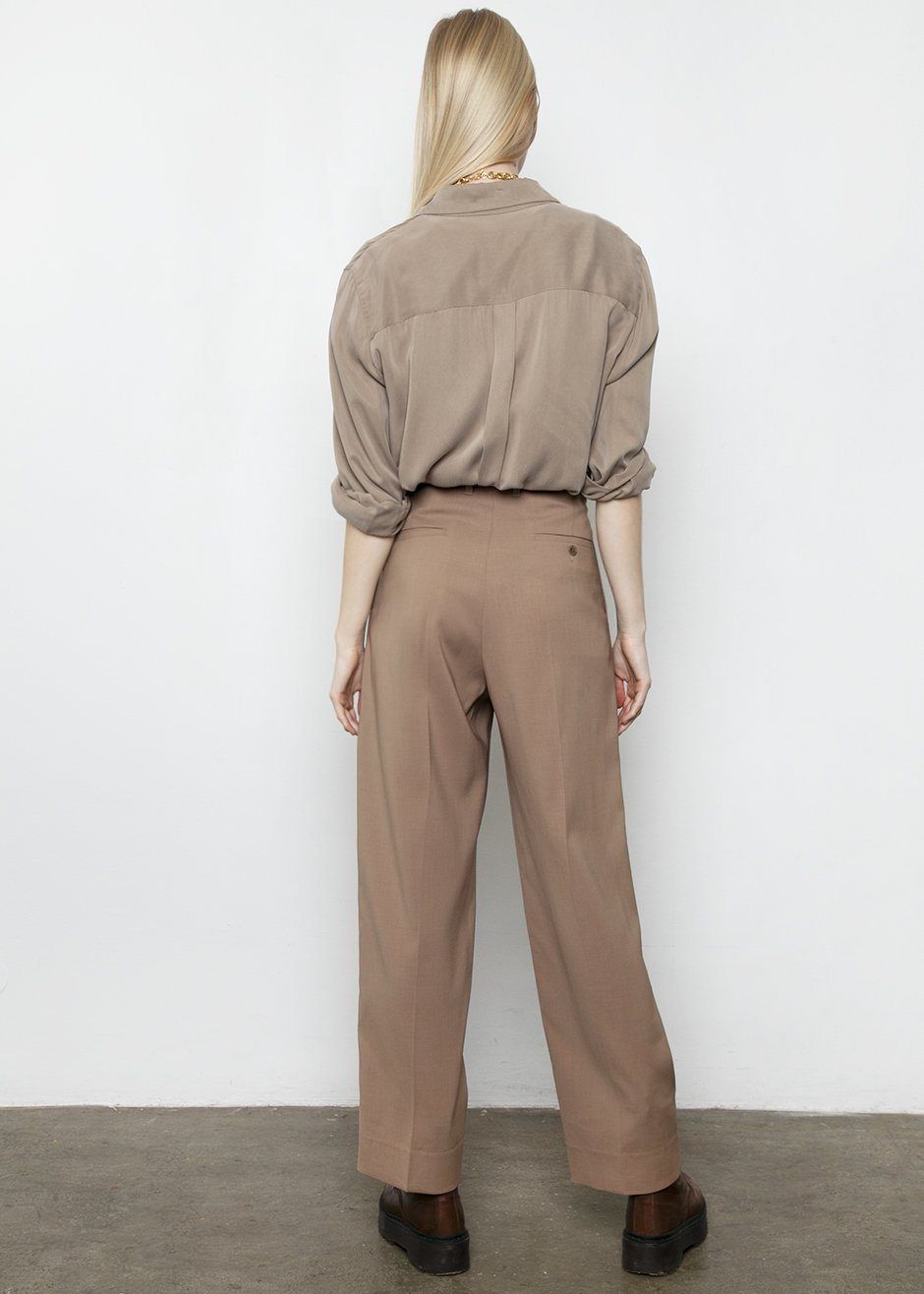 Pernille Boy Pants - Brown sold by Frankie Shop product image thumbnail 7