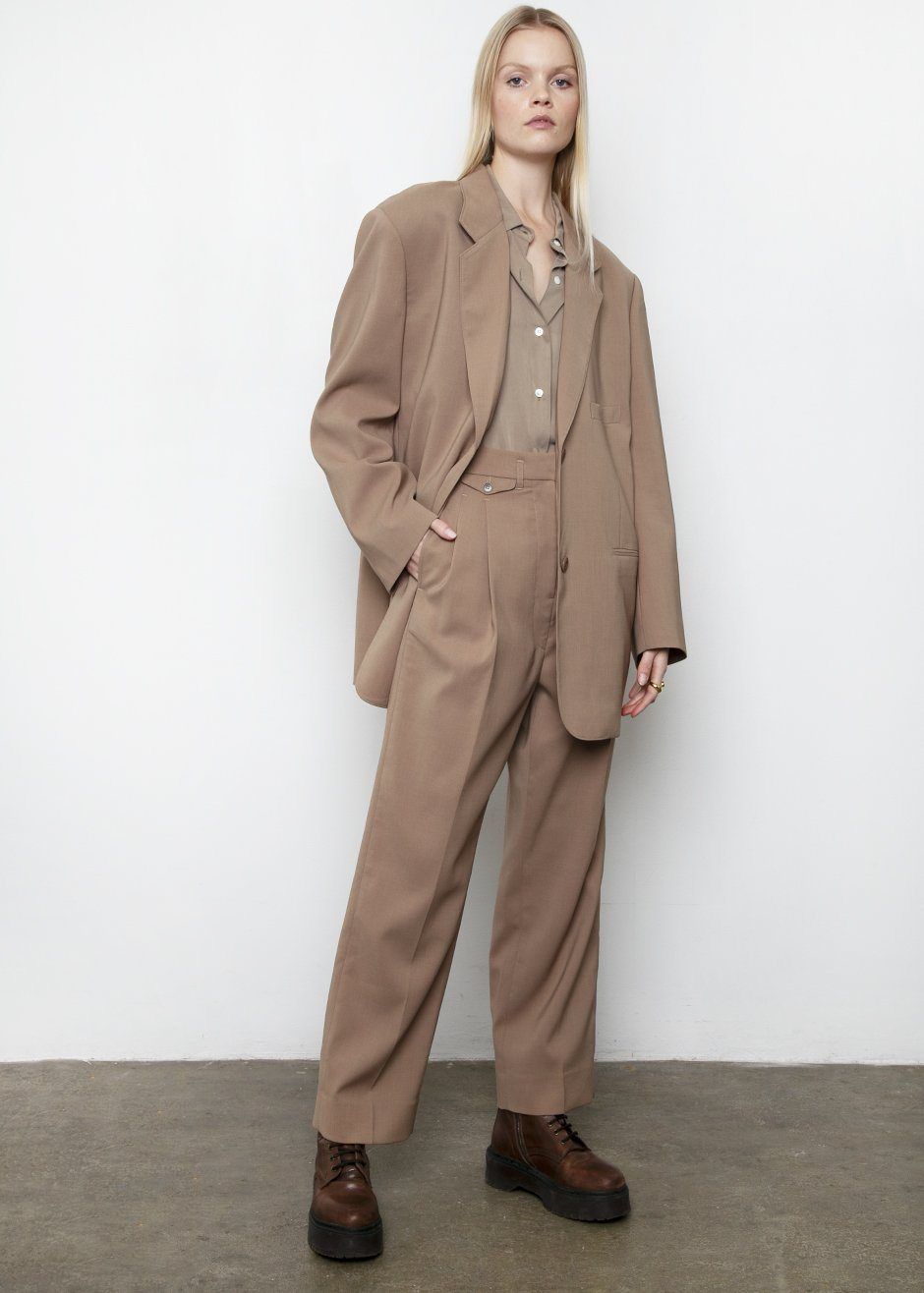 Pernille Boy Pants - Brown sold by Frankie Shop