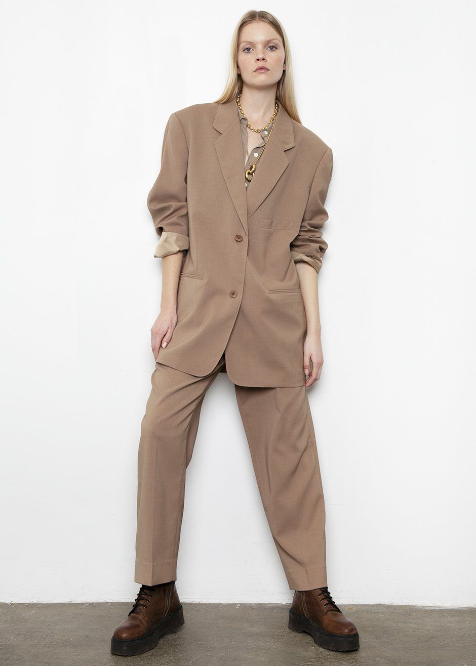 Pernille Boy Pants - Brown sold by Frankie Shop product image thumbnail 6