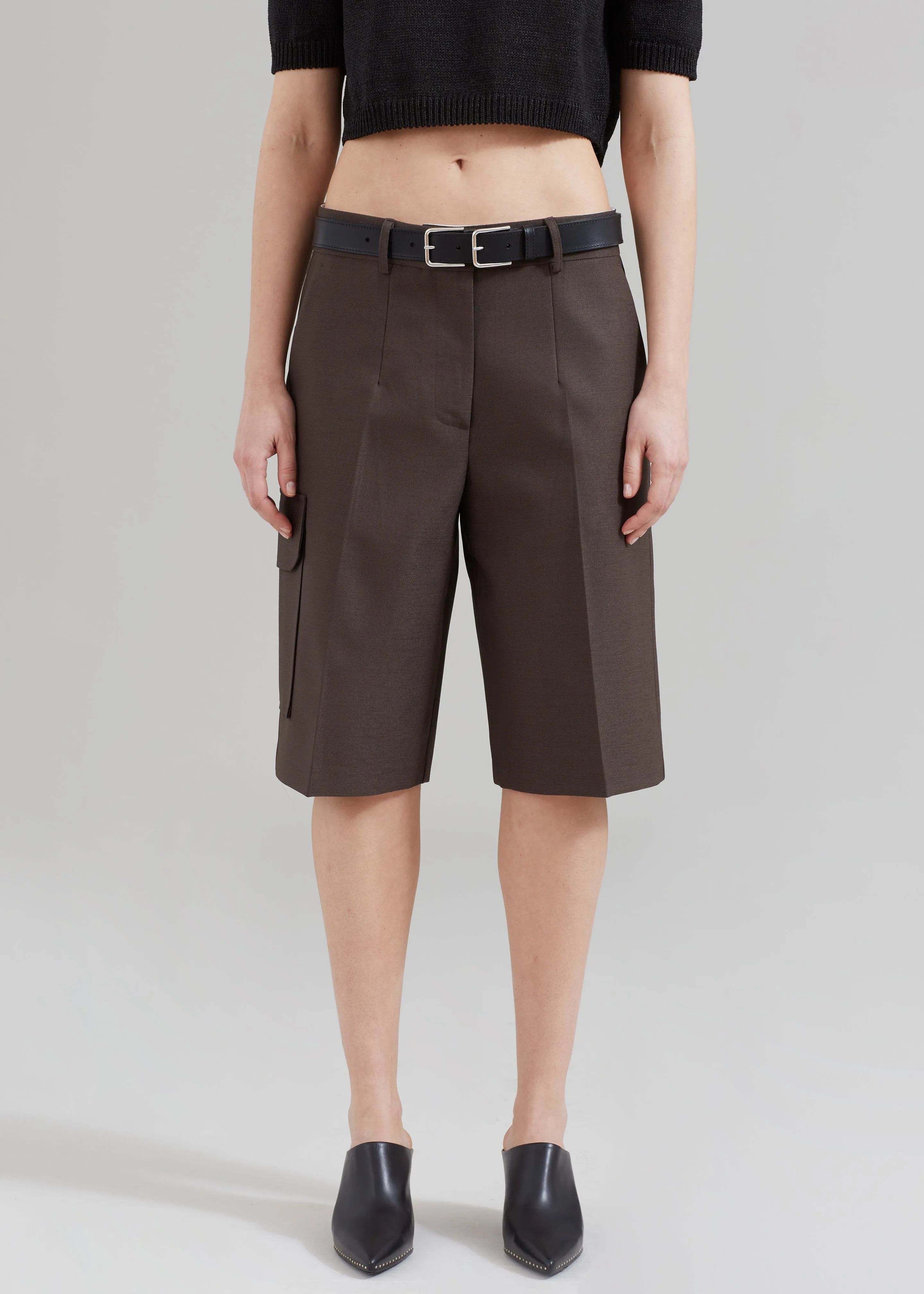 Revel Cargo Shorts - Brown sold by Frankie Shop product image thumbnail 5