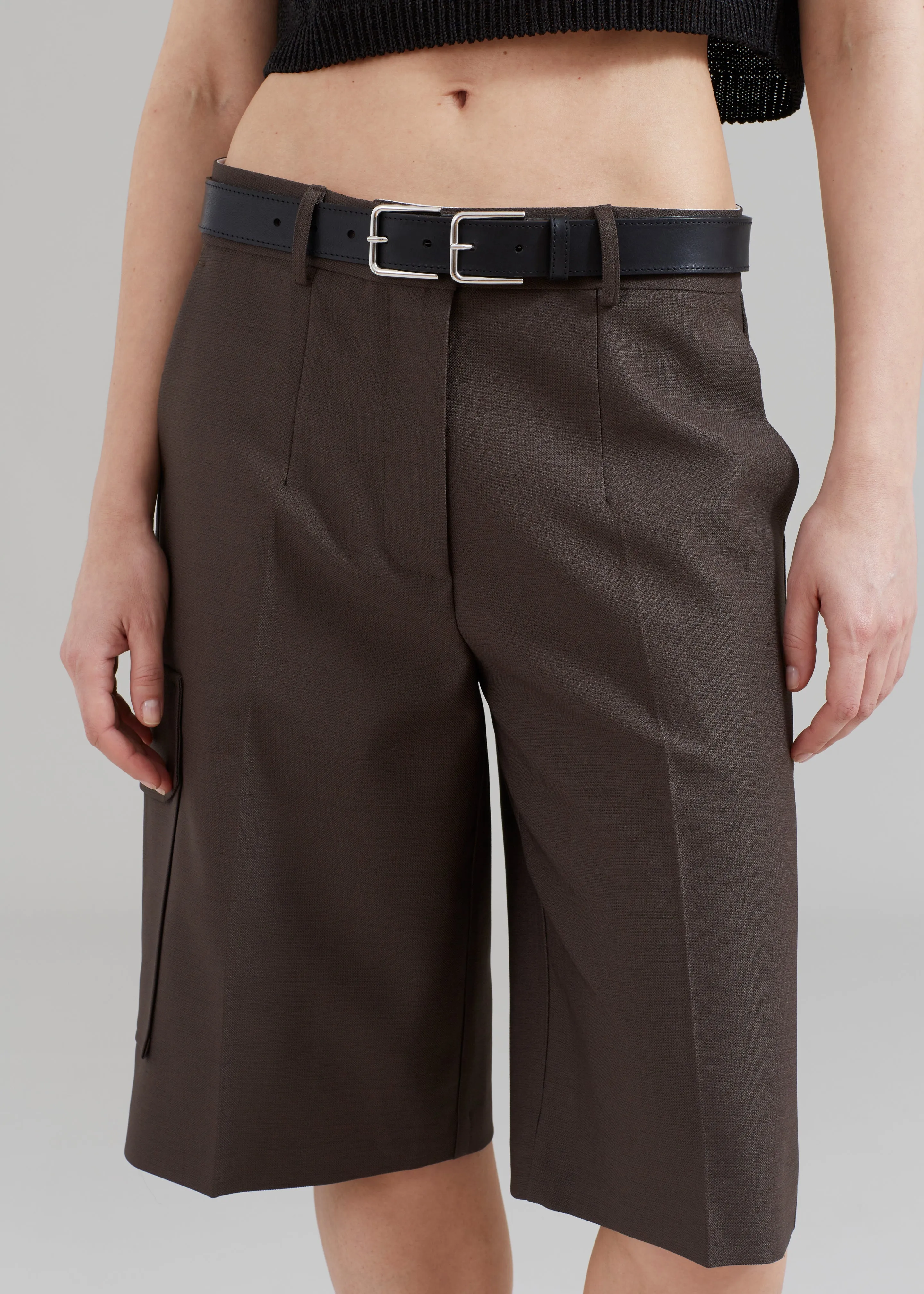 Revel Cargo Shorts - Brown sold by Frankie Shop product image thumbnail 3