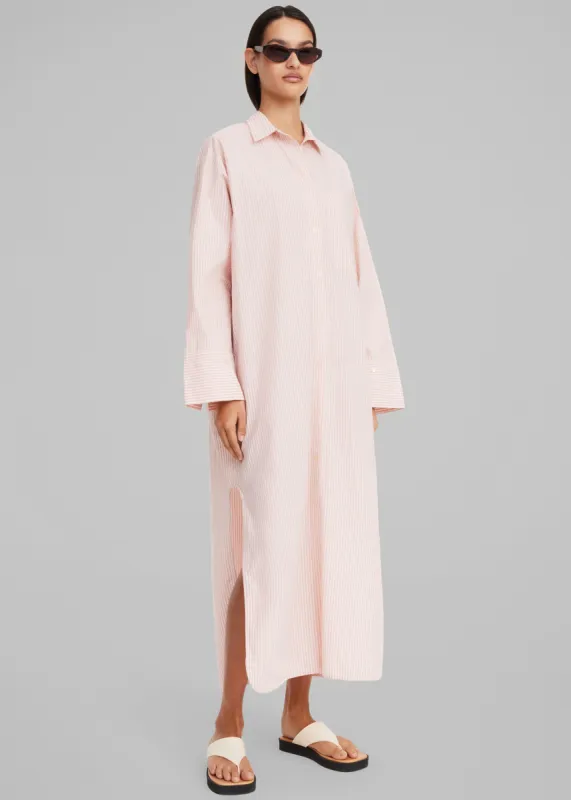By Malene Birger Perros Dress - Pink Stripe made by By Malene Birger