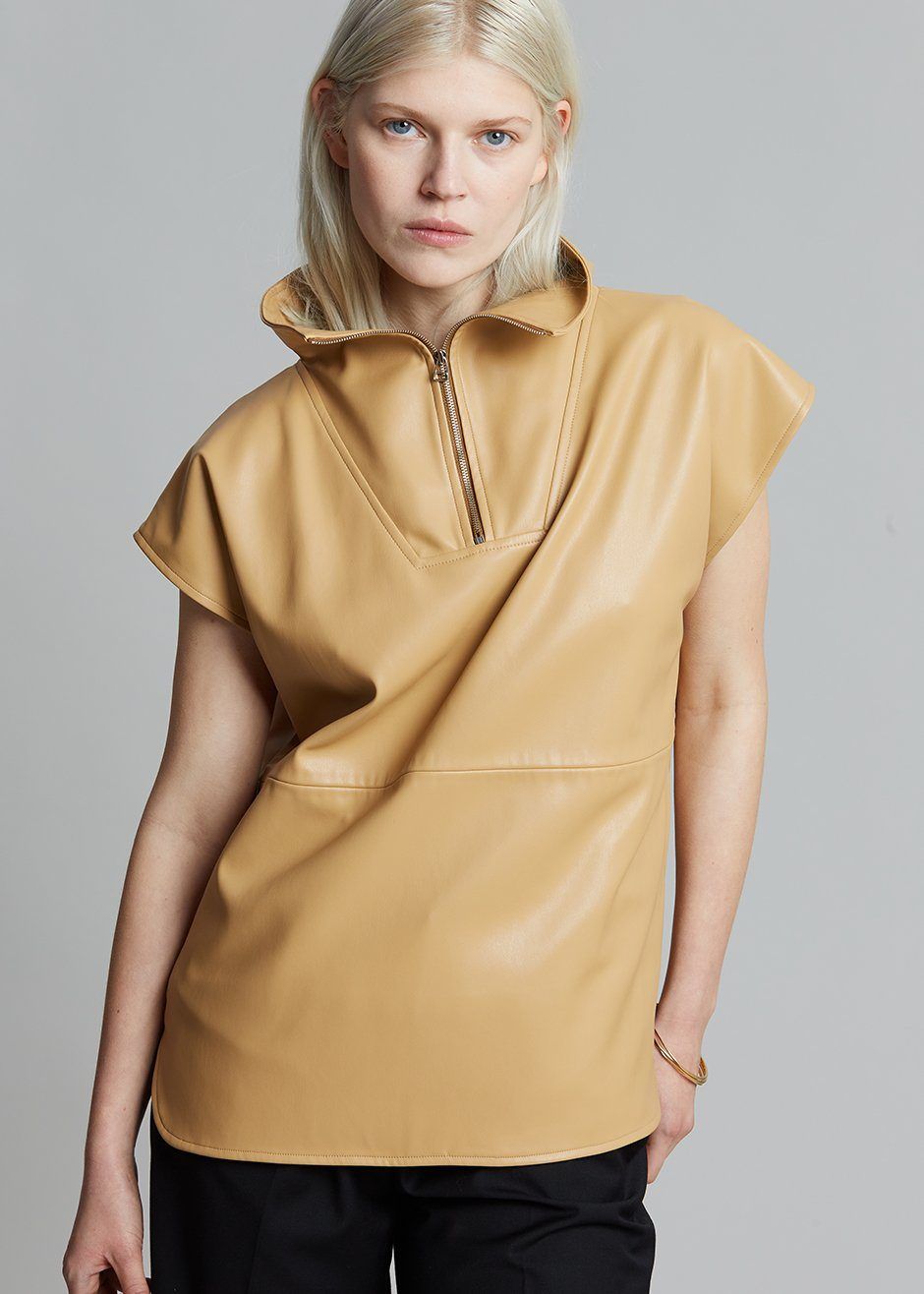 Noa Sleeveless Anorak - Butter sold by Frankie Shop product image thumbnail 3