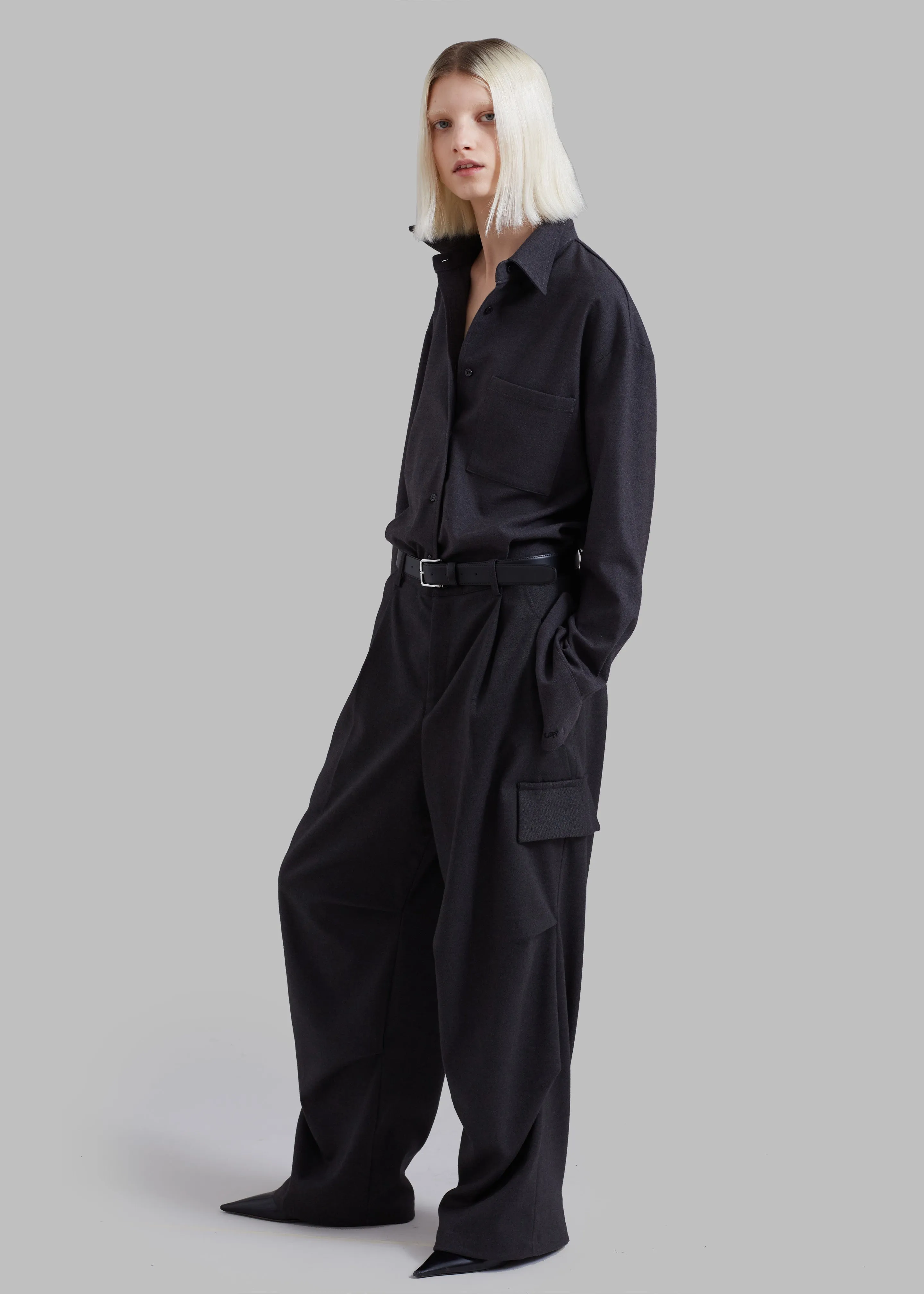 Flint Cargo Pants - Grey sold by Frankie Shop product image thumbnail 4