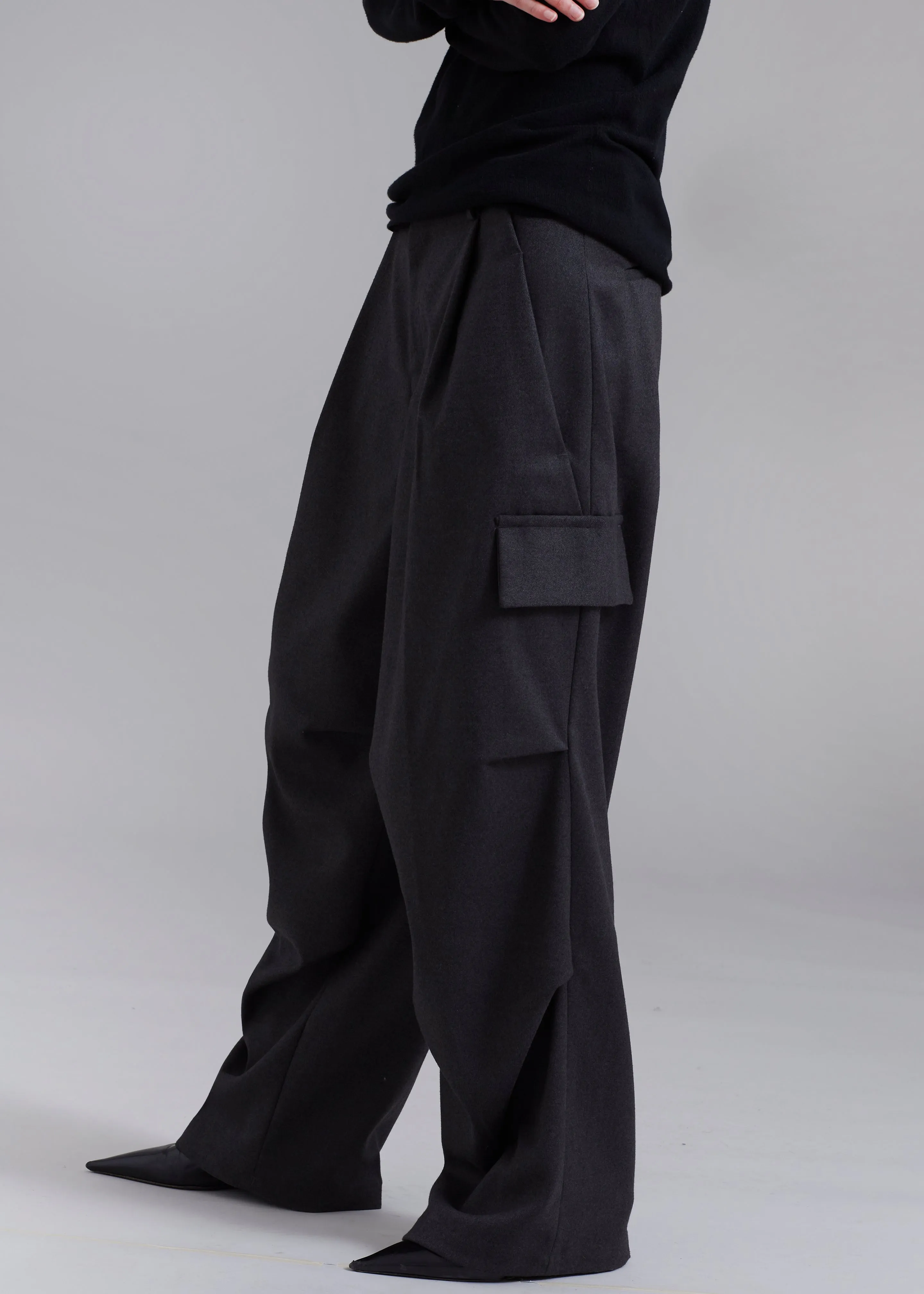 Flint Cargo Pants - Grey sold by Frankie Shop product image thumbnail 5