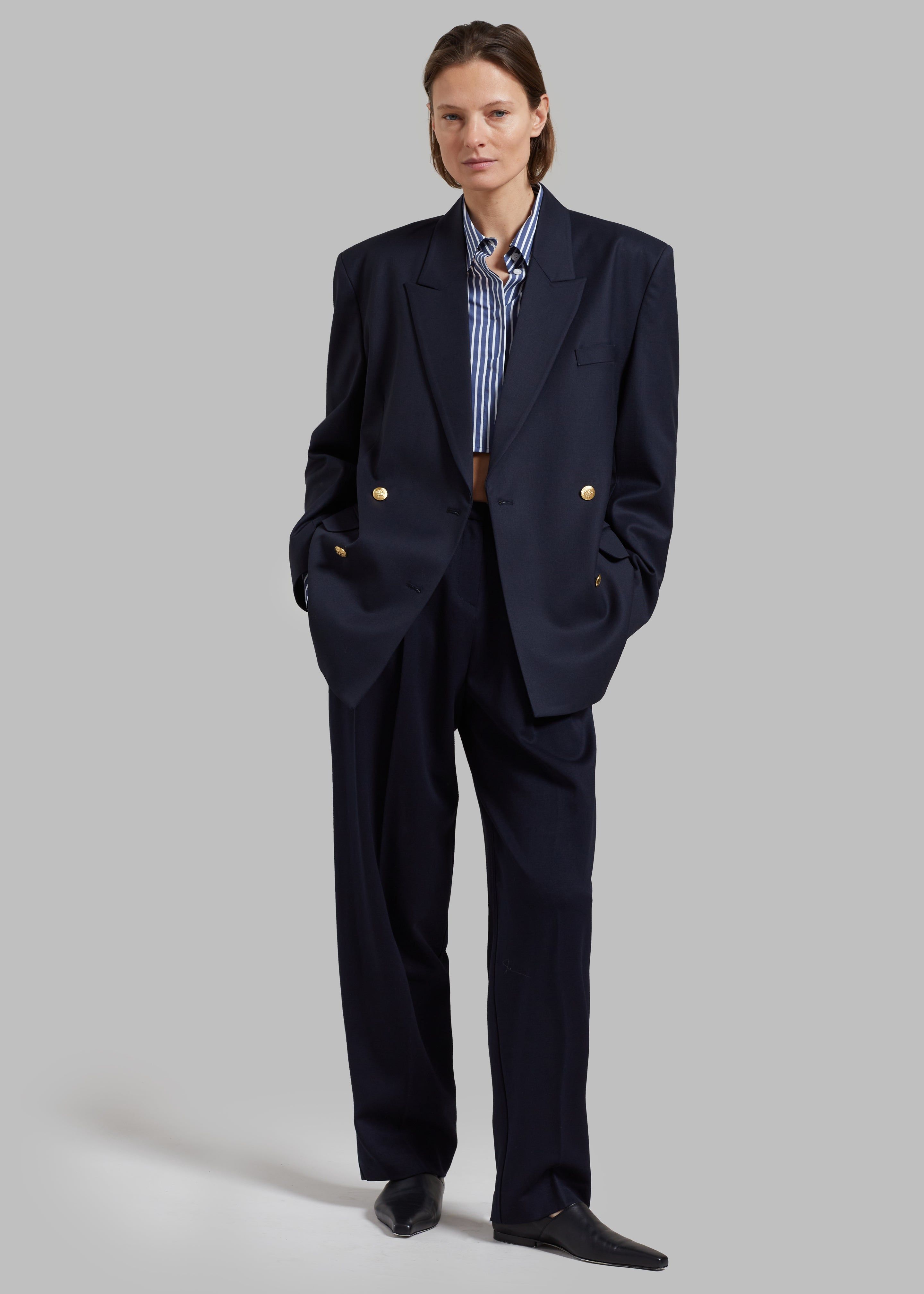 Oline Double Breasted Blazer - Dark Navy sold by Frankie Shop product image thumbnail 3
