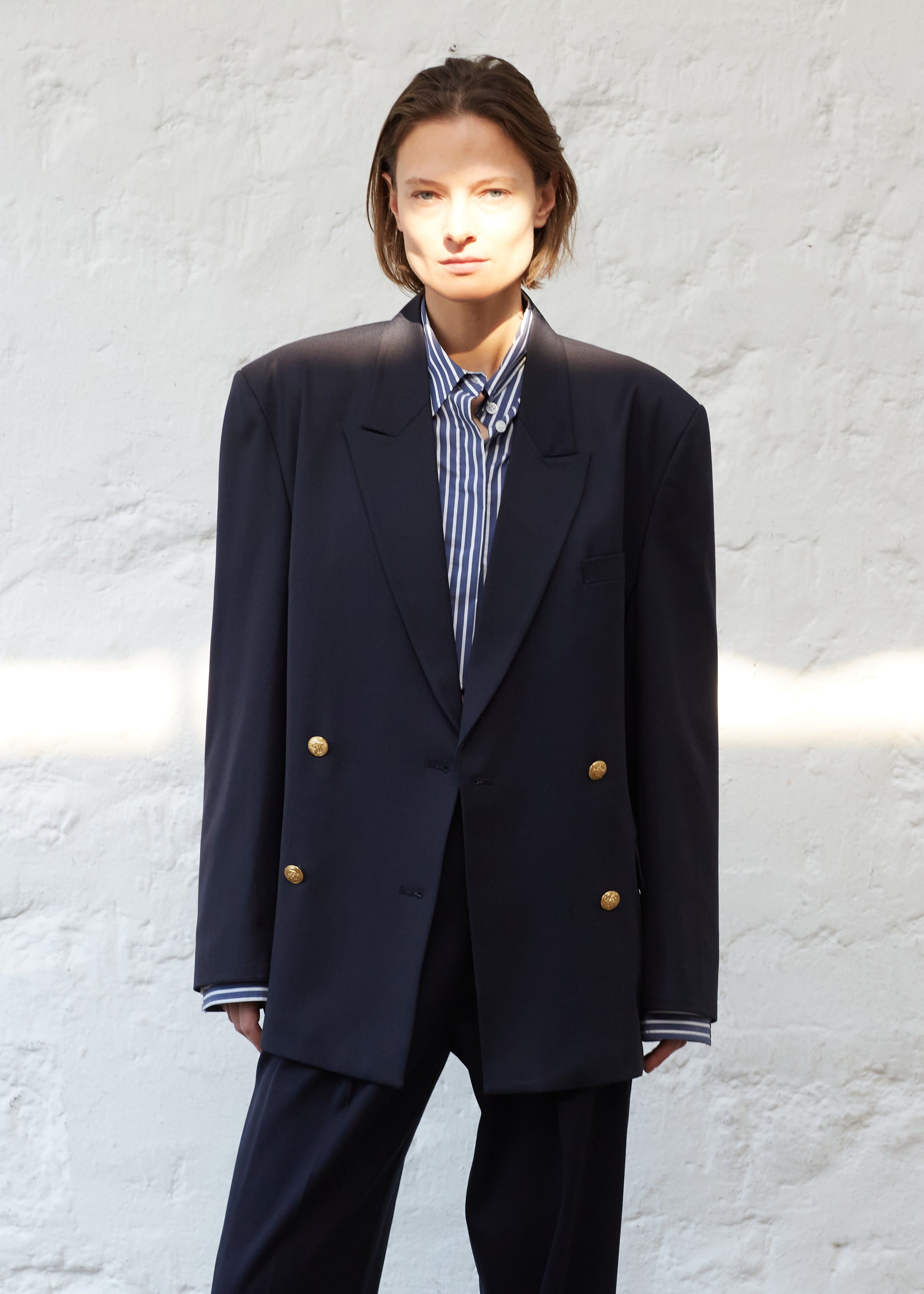 Oline Double Breasted Blazer - Dark Navy sold by Frankie Shop product image thumbnail 5