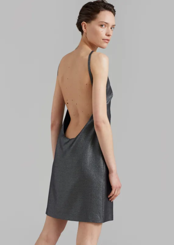 MATIN Byblos Backless Mini - Silver sold by Frankie Shop