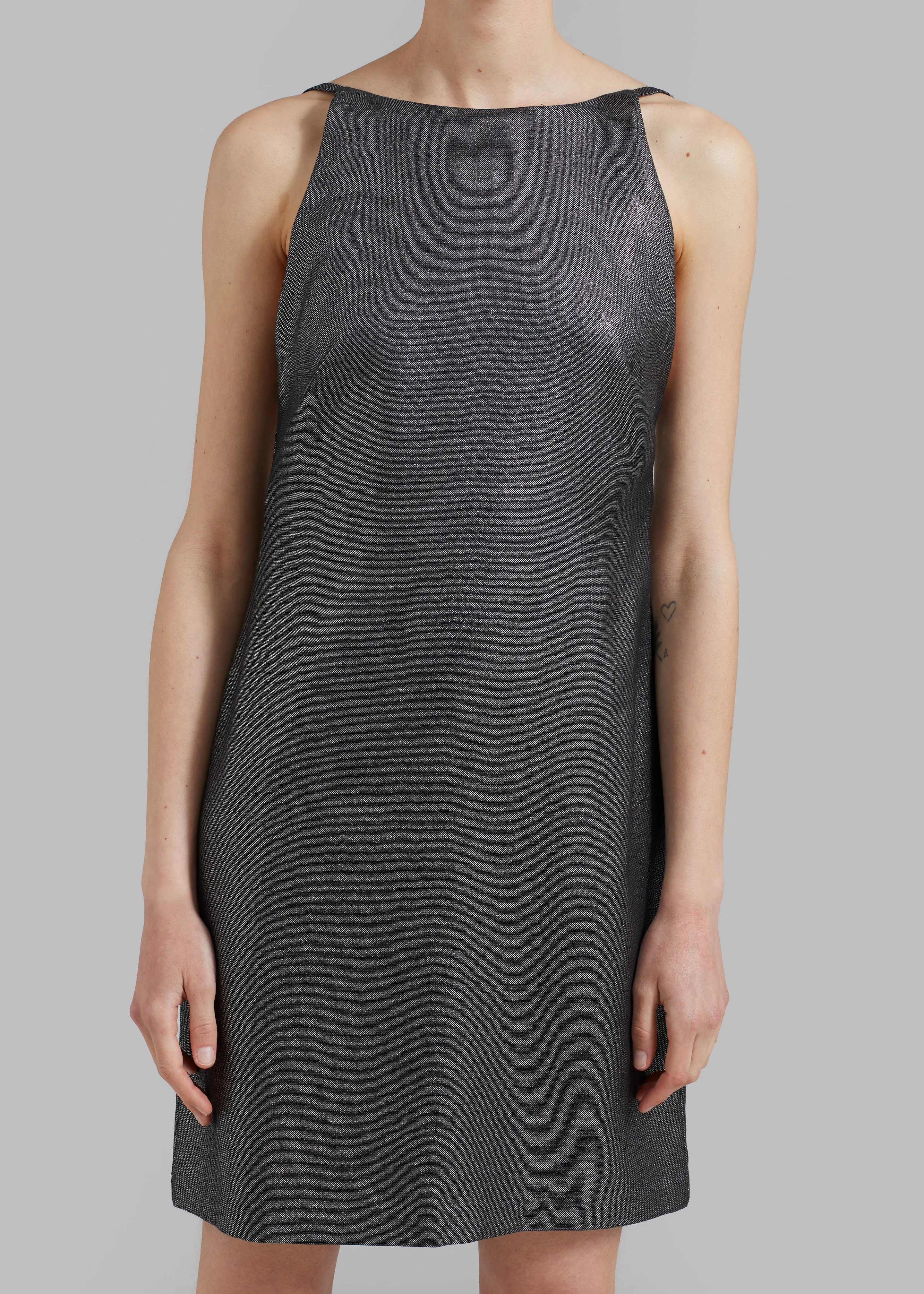 MATIN Byblos Backless Mini - Silver sold by Frankie Shop product image thumbnail 5