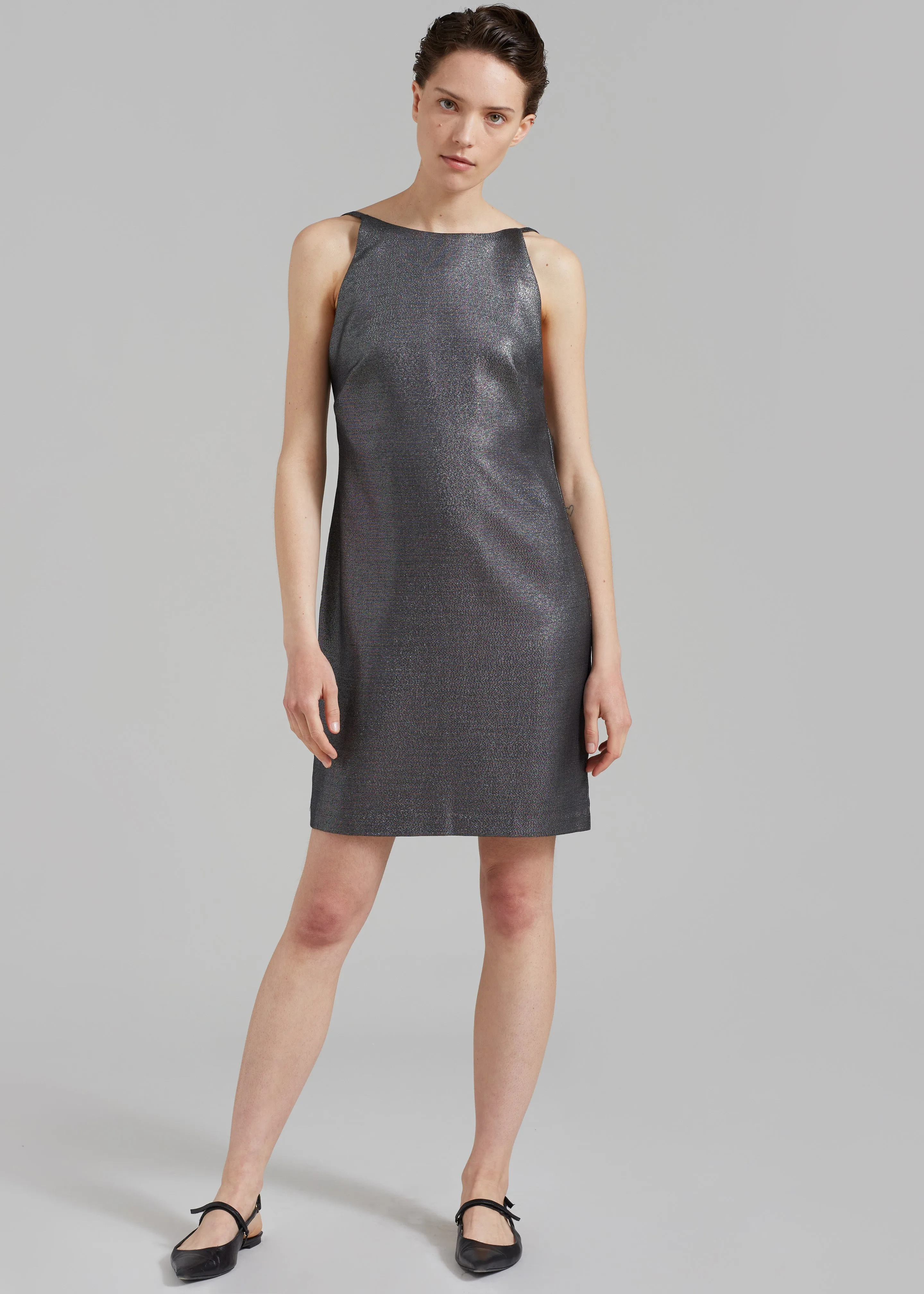 MATIN Byblos Backless Mini - Silver sold by Frankie Shop product image thumbnail 4