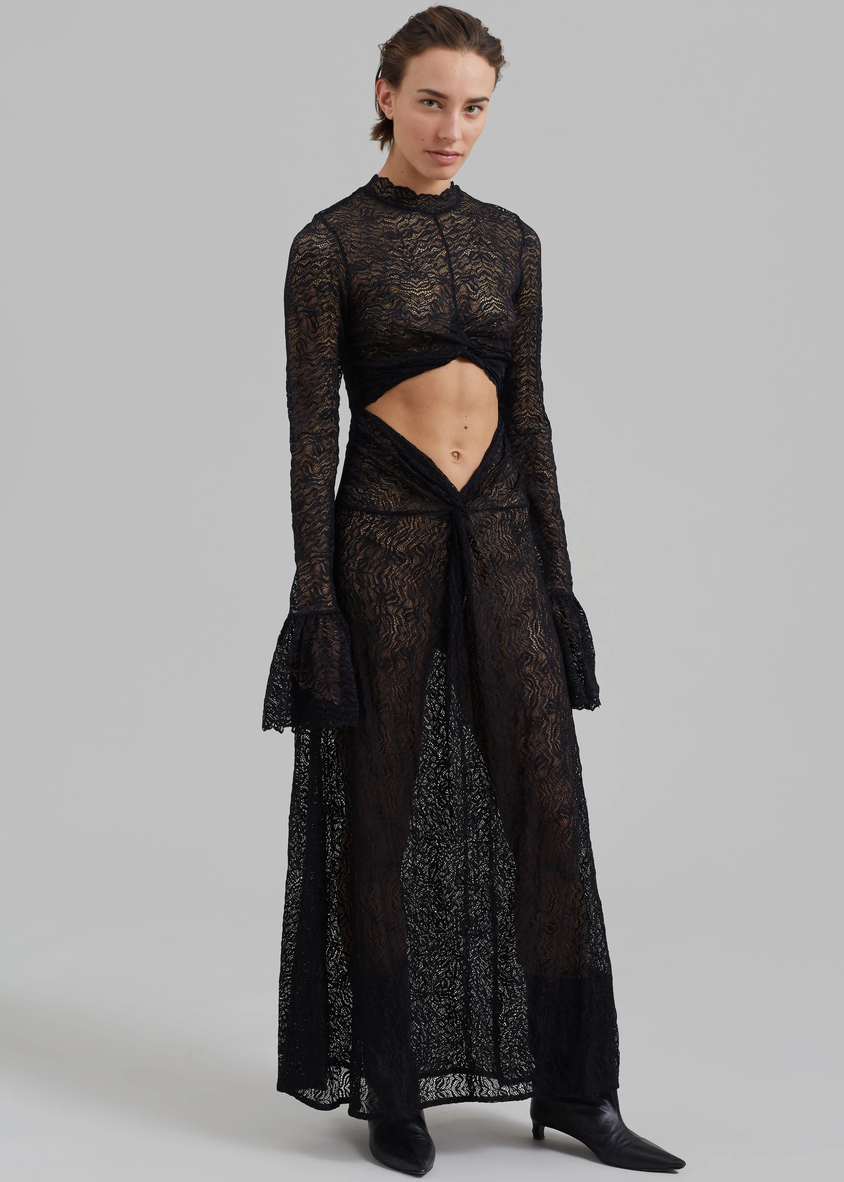 Beaufille Emmeline Dress - Black sold by Frankie Shop