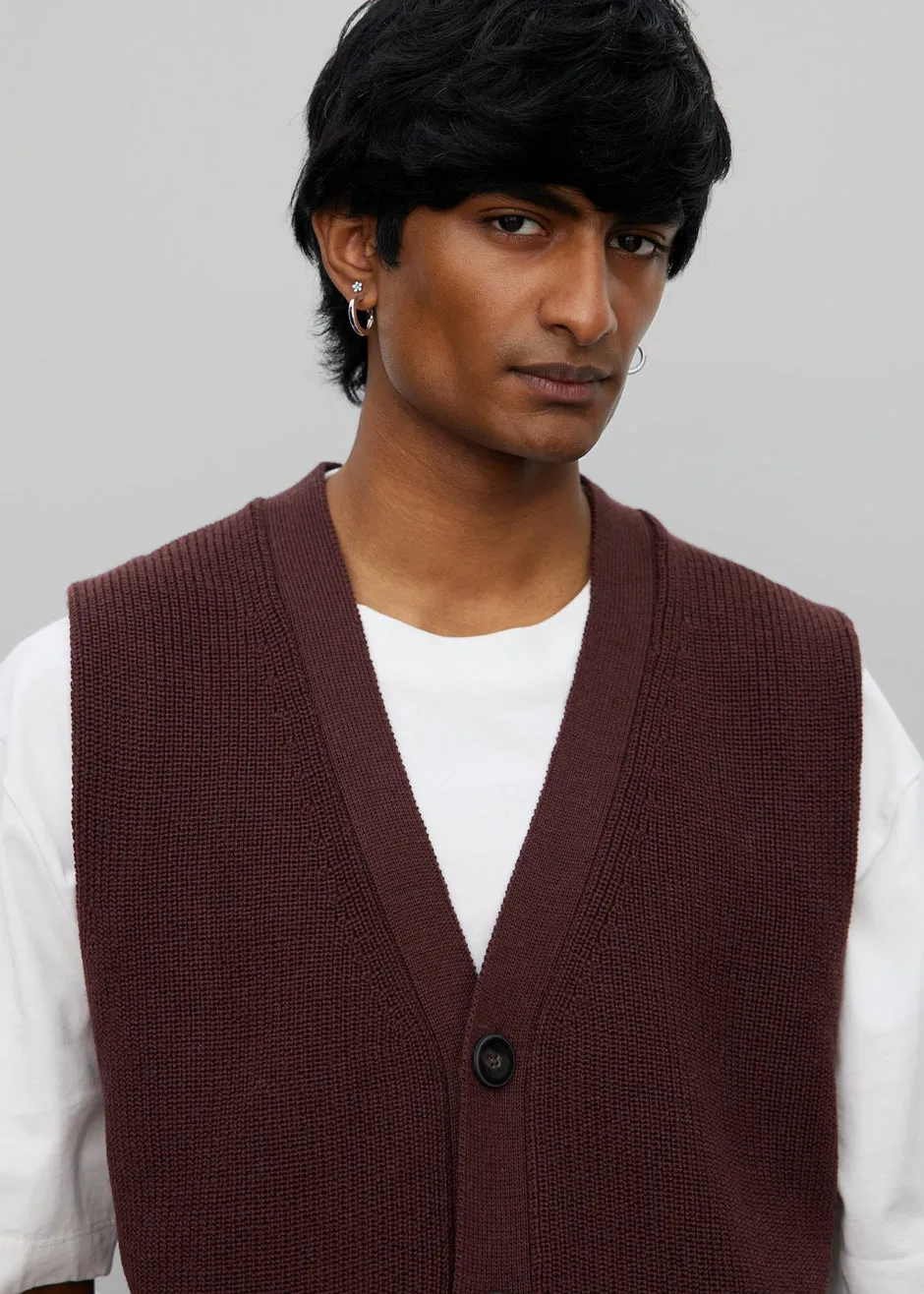 Róhe Max Cardigan - Prugna sold by Frankie Shop product image thumbnail 4