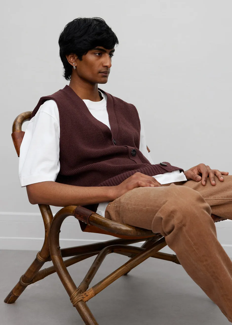 Róhe Max Cardigan - Prugna sold by Frankie Shop product image thumbnail 2