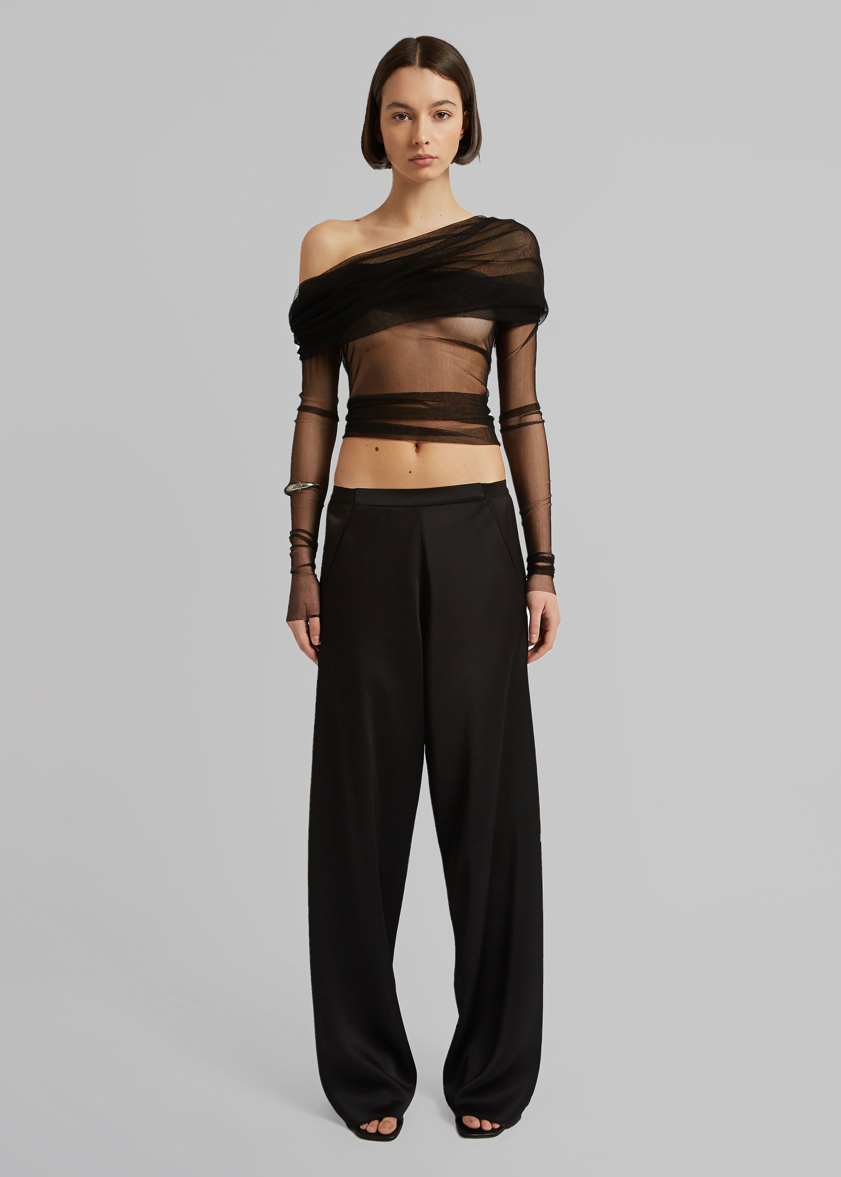 Christopher Esber Veiled Top - Black sold by Frankie Shop product image thumbnail 2