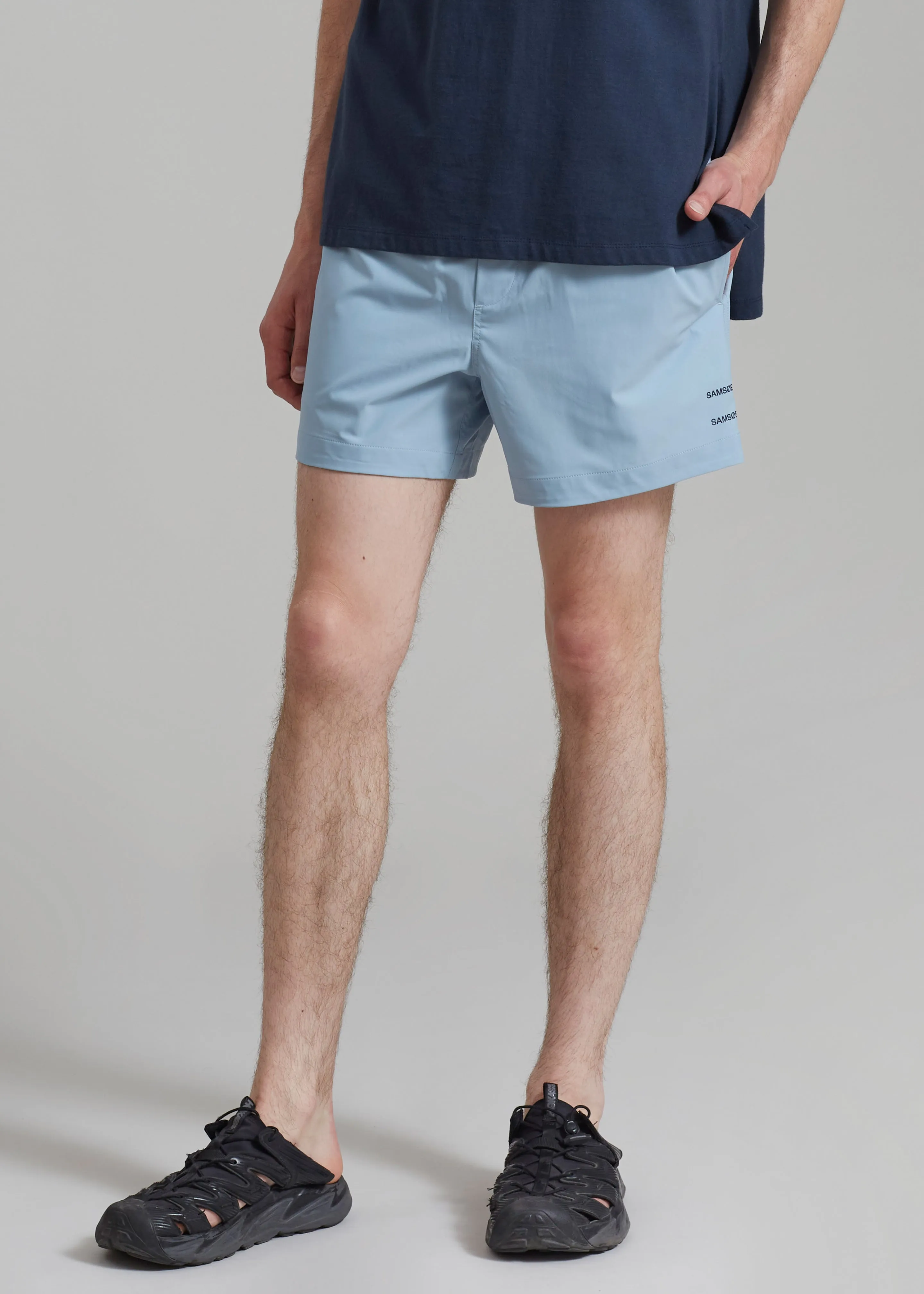 Samsøe Samsøe Moses Swim Shorts - Ashley Blue sold by Frankie Shop product image thumbnail 5