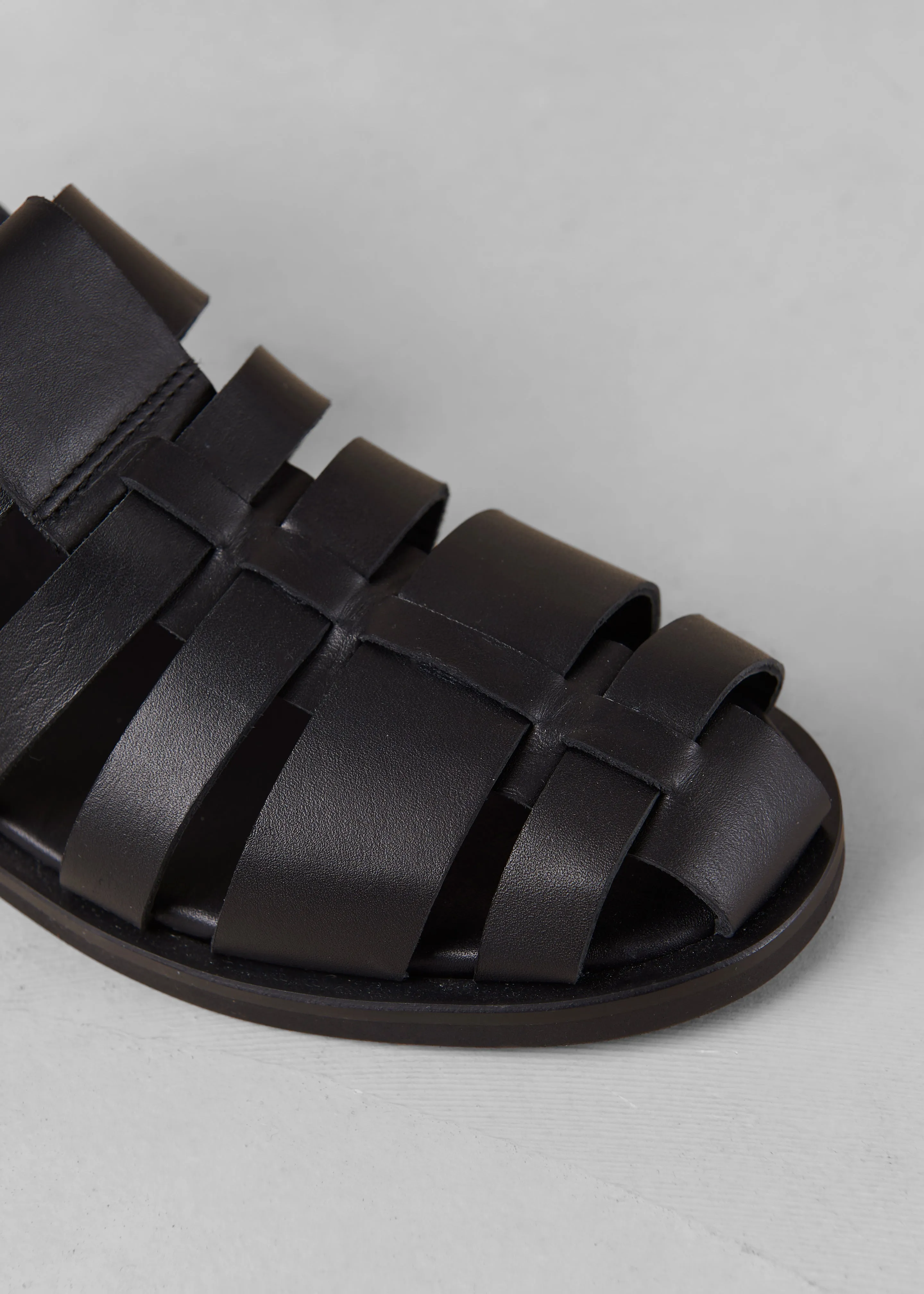 Alohas Perry Leather Sandals - Black sold by Frankie Shop product image thumbnail 4