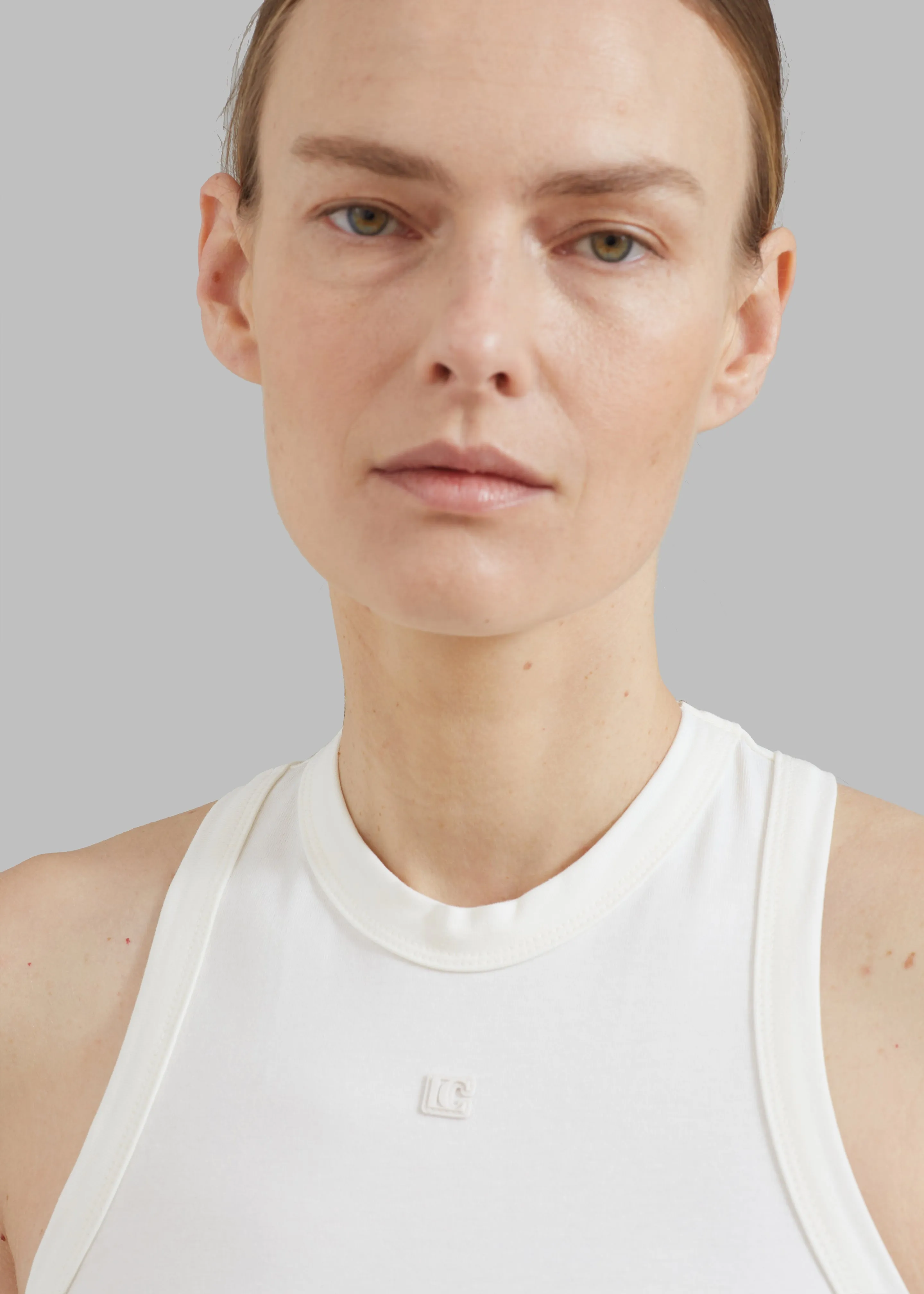 Low Classic Jersey Sleeveless Top - Ivory sold by Frankie Shop product image thumbnail 2