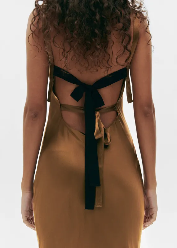 The Garment Catania String Maxi Dress - Olive sold by Frankie Shop