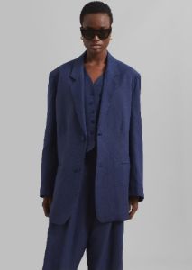 Aiden Blazer - Blue sold by Frankie Shop