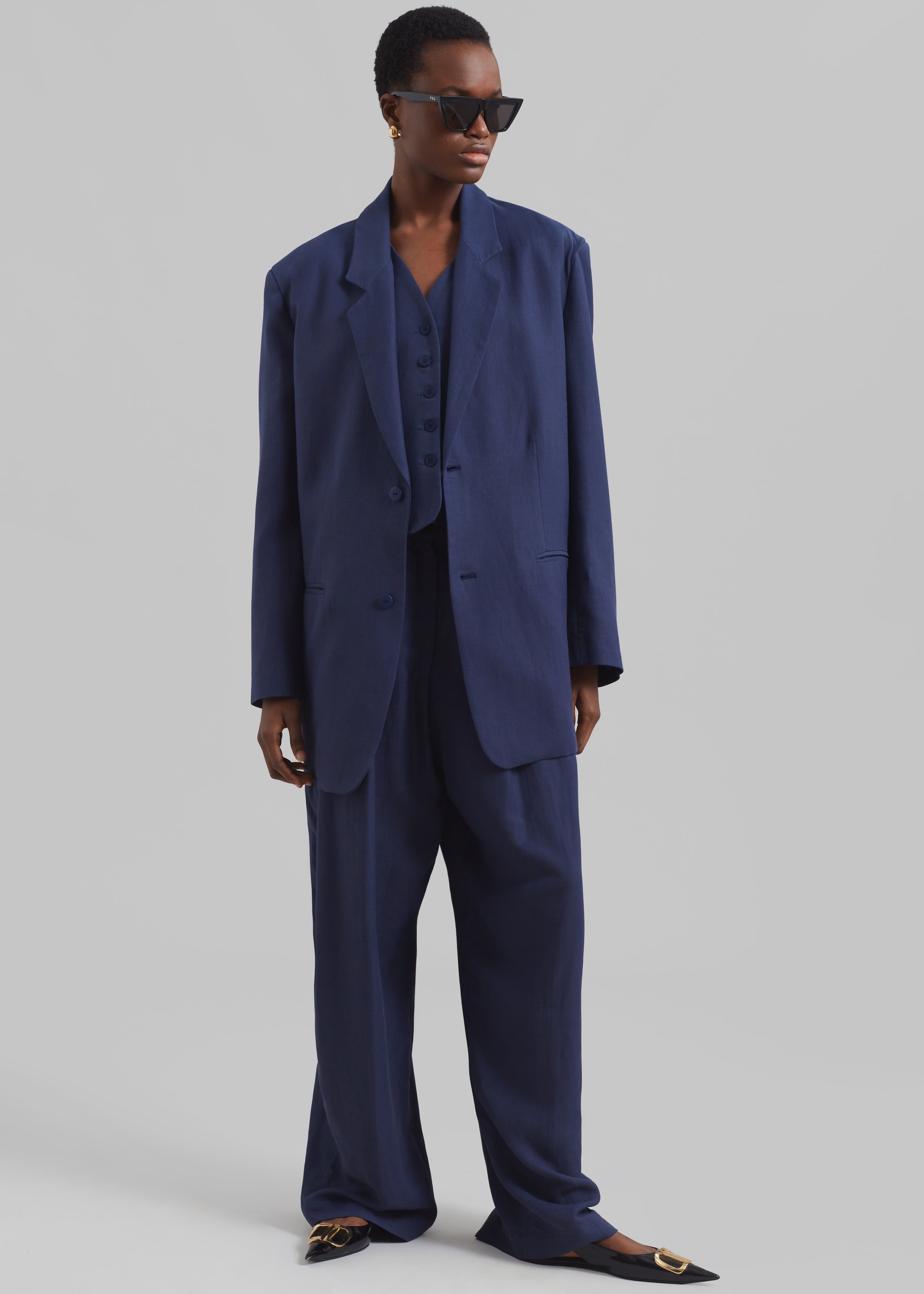 Aiden Blazer - Blue sold by Frankie Shop