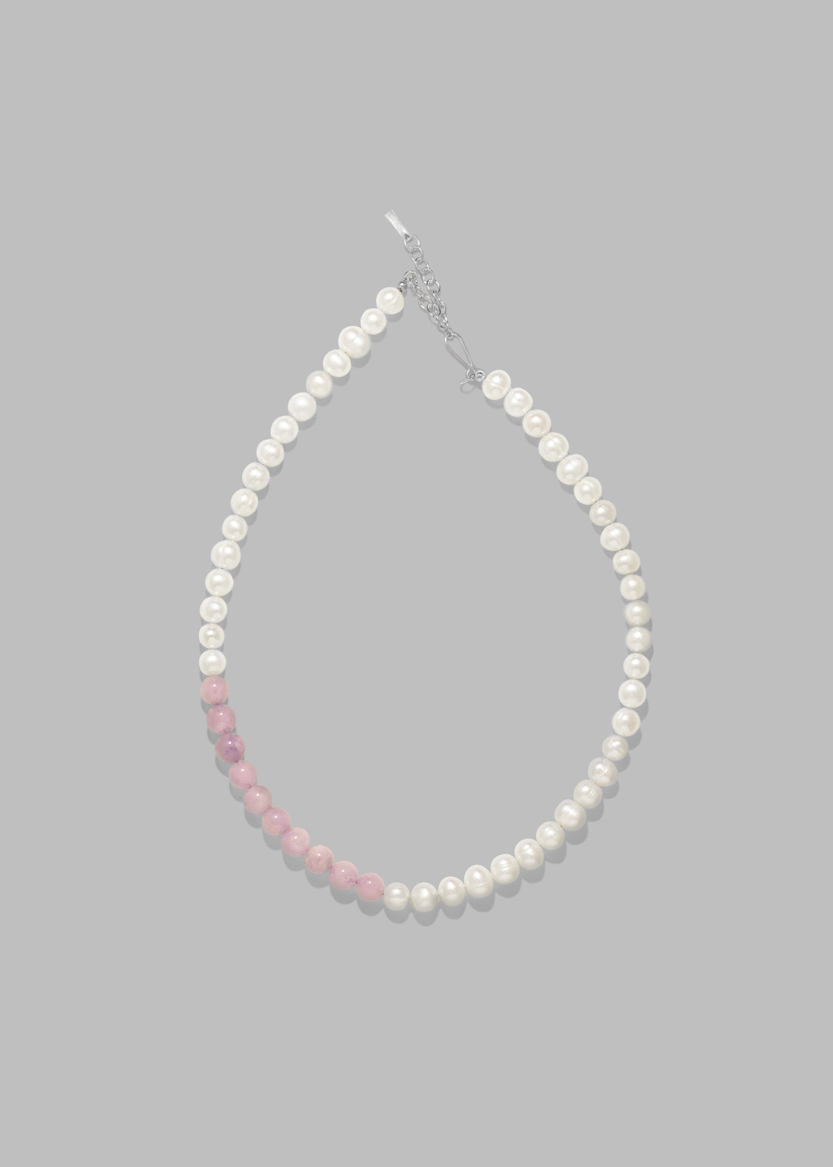 Completedworks So Far So Good Necklace - Pearl/Lilac sold by Frankie Shop