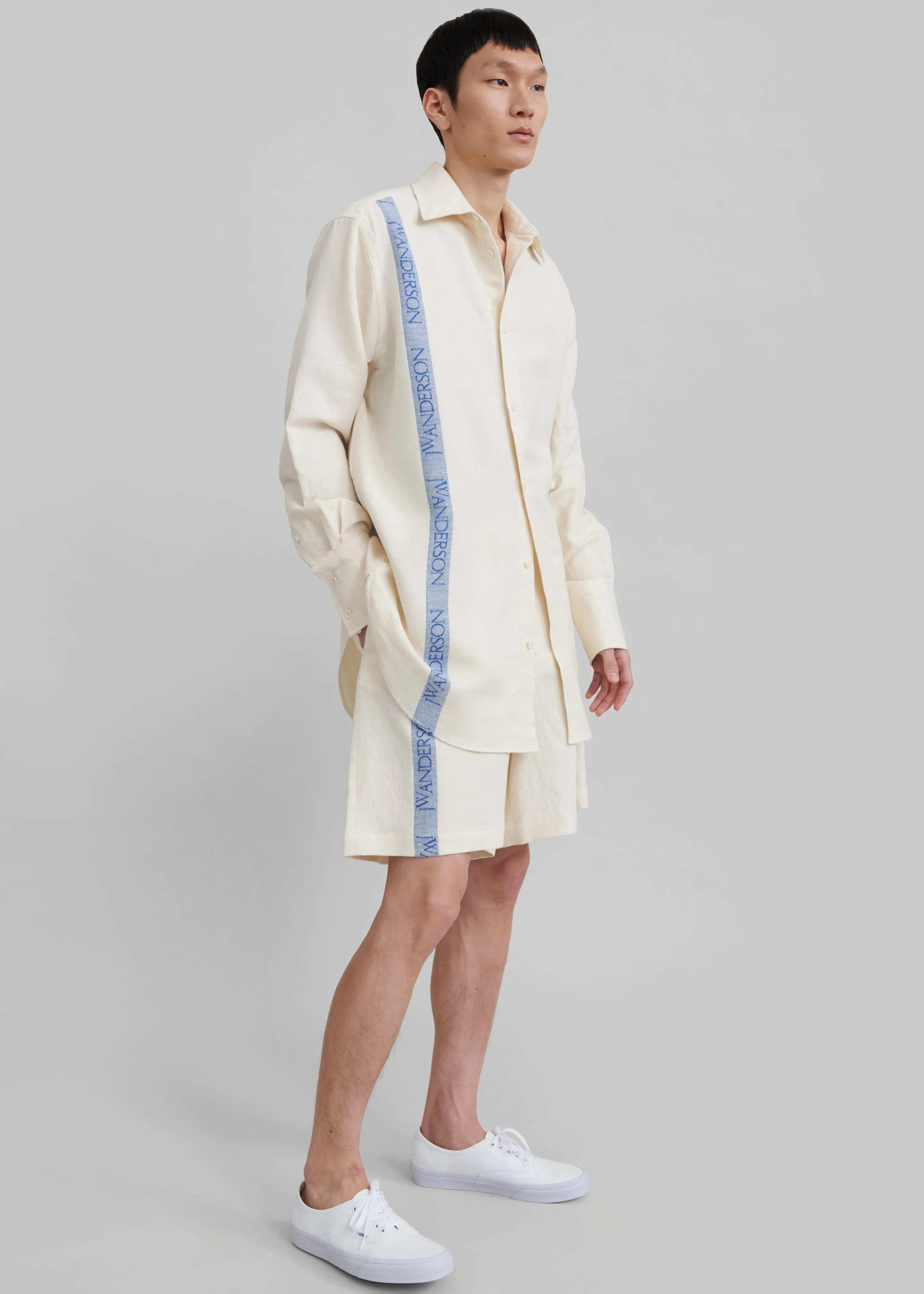 JW Anderson Tea Towel Oversized Shirt - Off White sold by Frankie Shop product image thumbnail 2