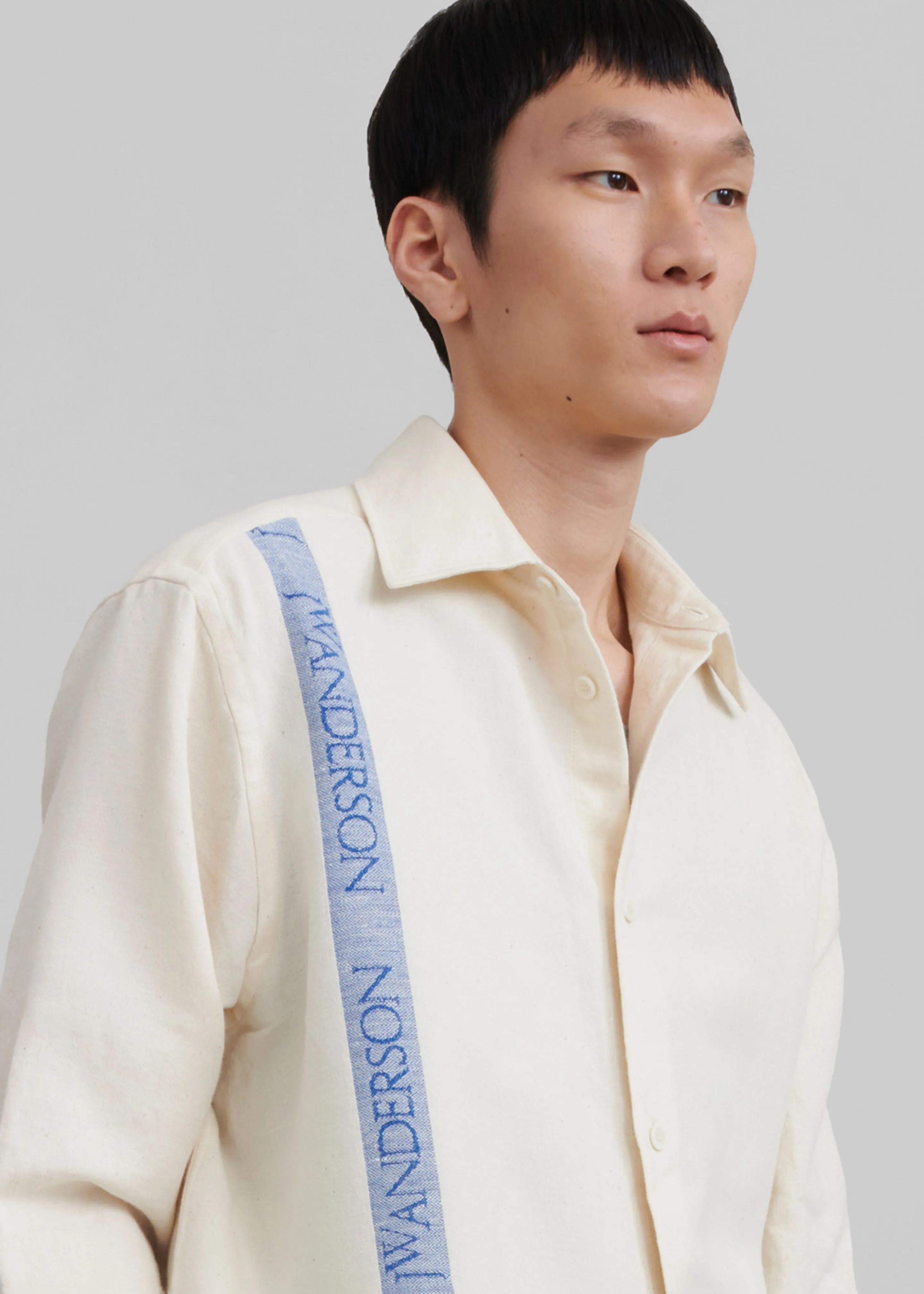 JW Anderson Tea Towel Oversized Shirt - Off White sold by Frankie Shop product image thumbnail 5
