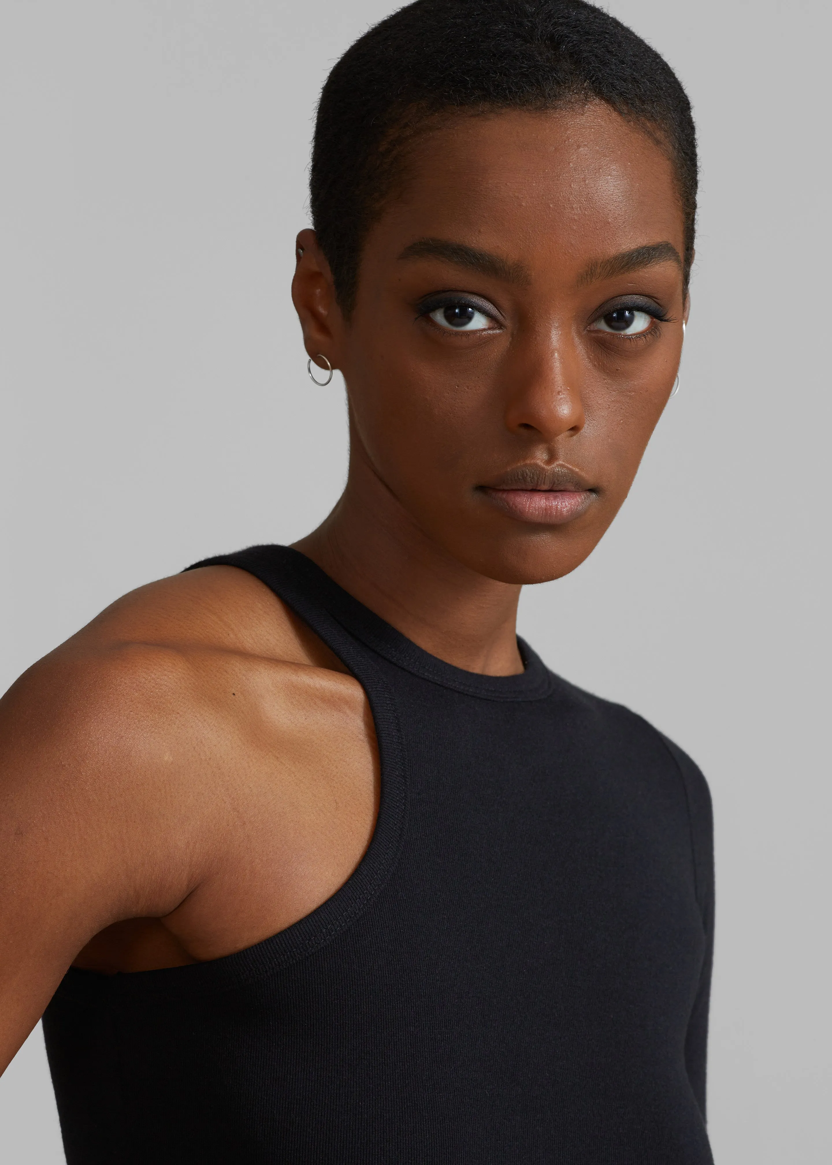 Jamie Asymmetric T-Shirt - Black sold by Frankie Shop product image thumbnail 3