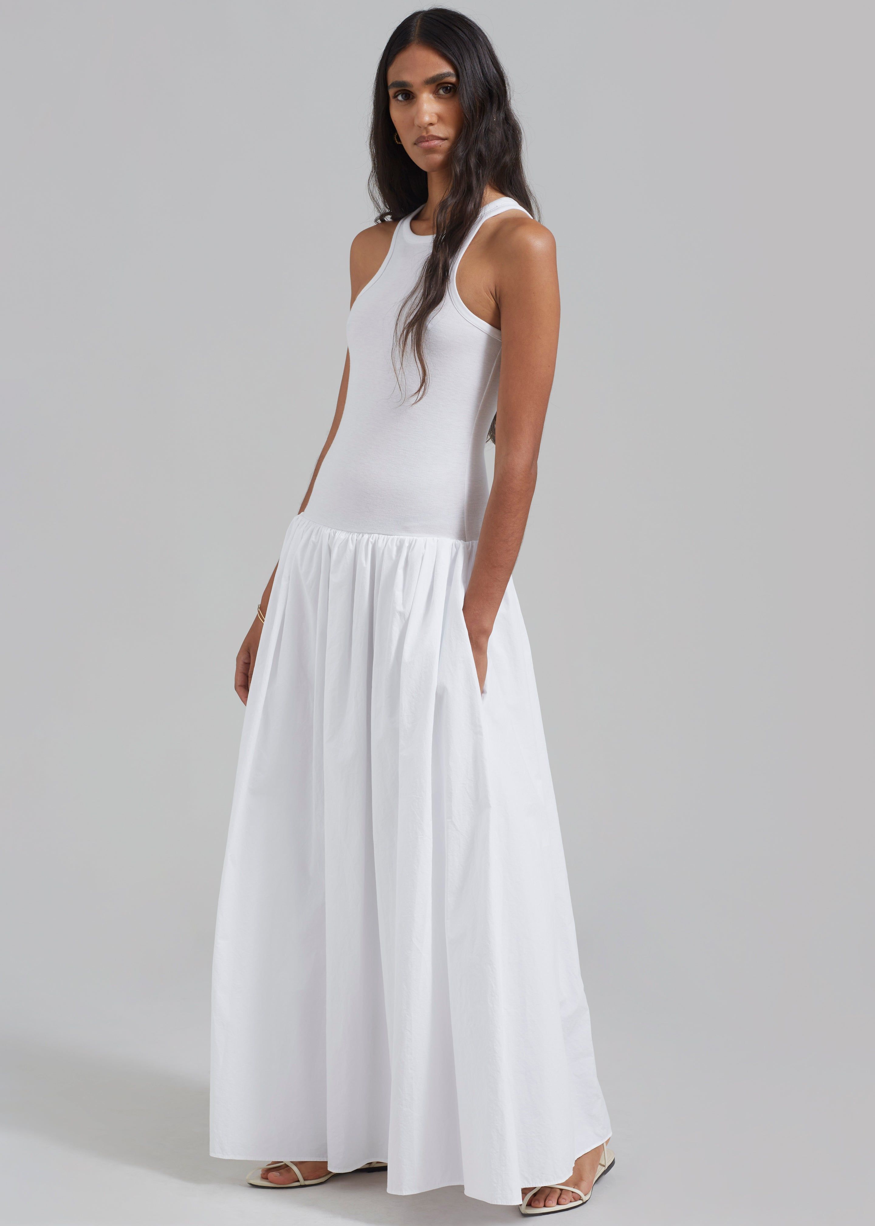 Violette Ballerina Maxi Dress - White sold by Frankie Shop
