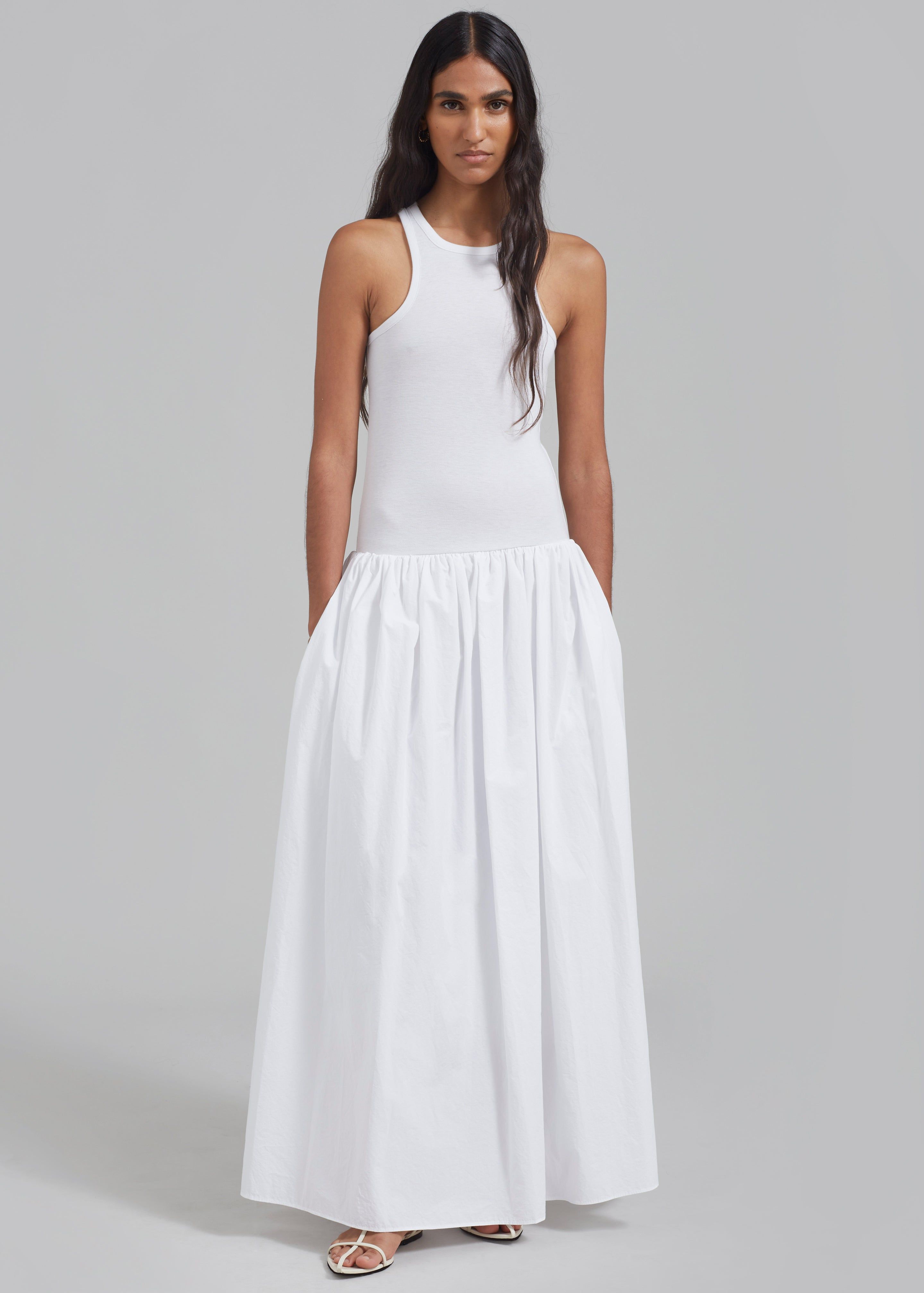 Violette Ballerina Maxi Dress - White sold by Frankie Shop product image thumbnail 2